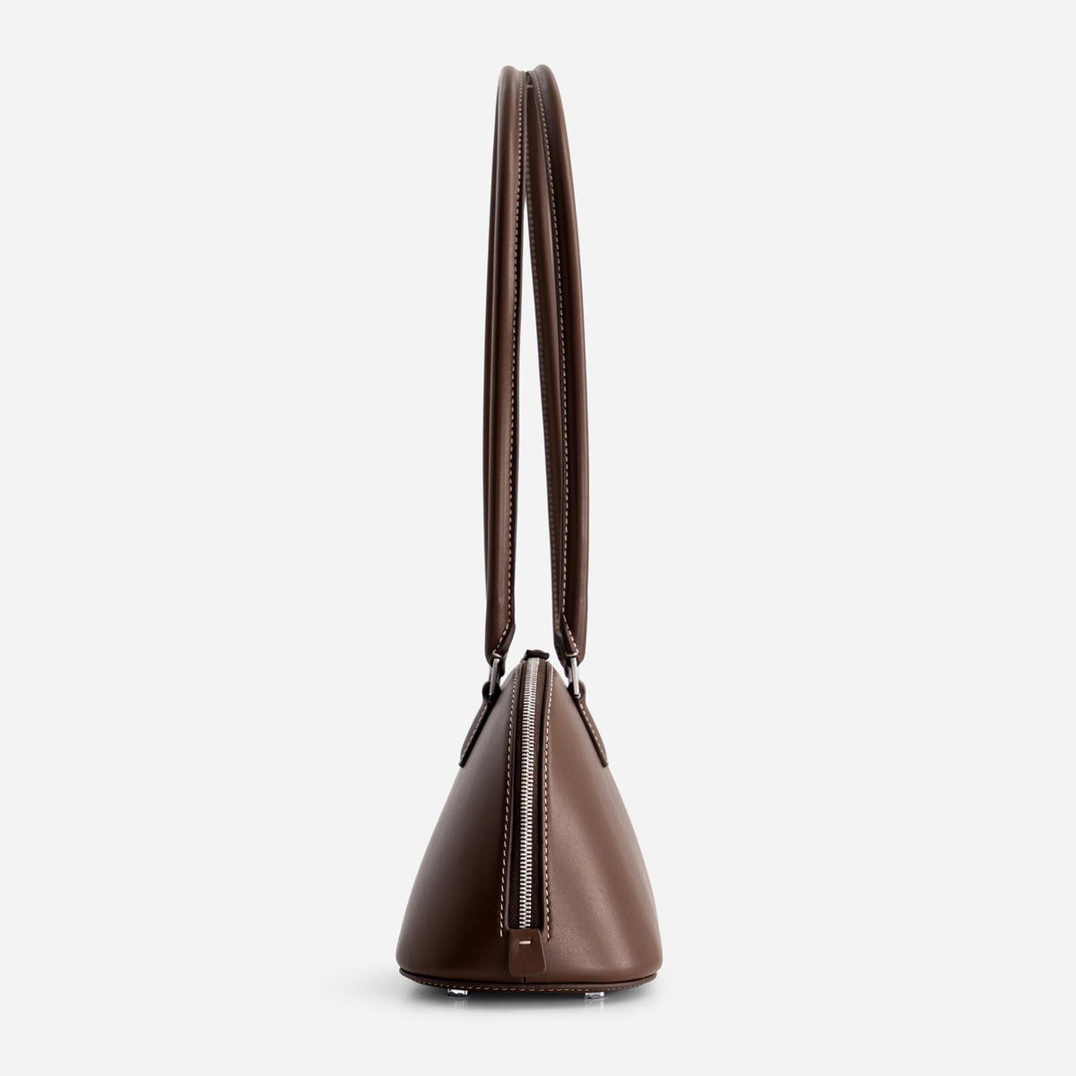 12 Canoe leather bag in Espresso