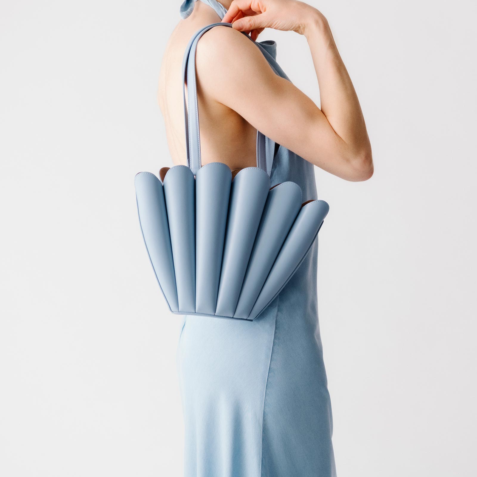 Mini Seashell Tote - Navy