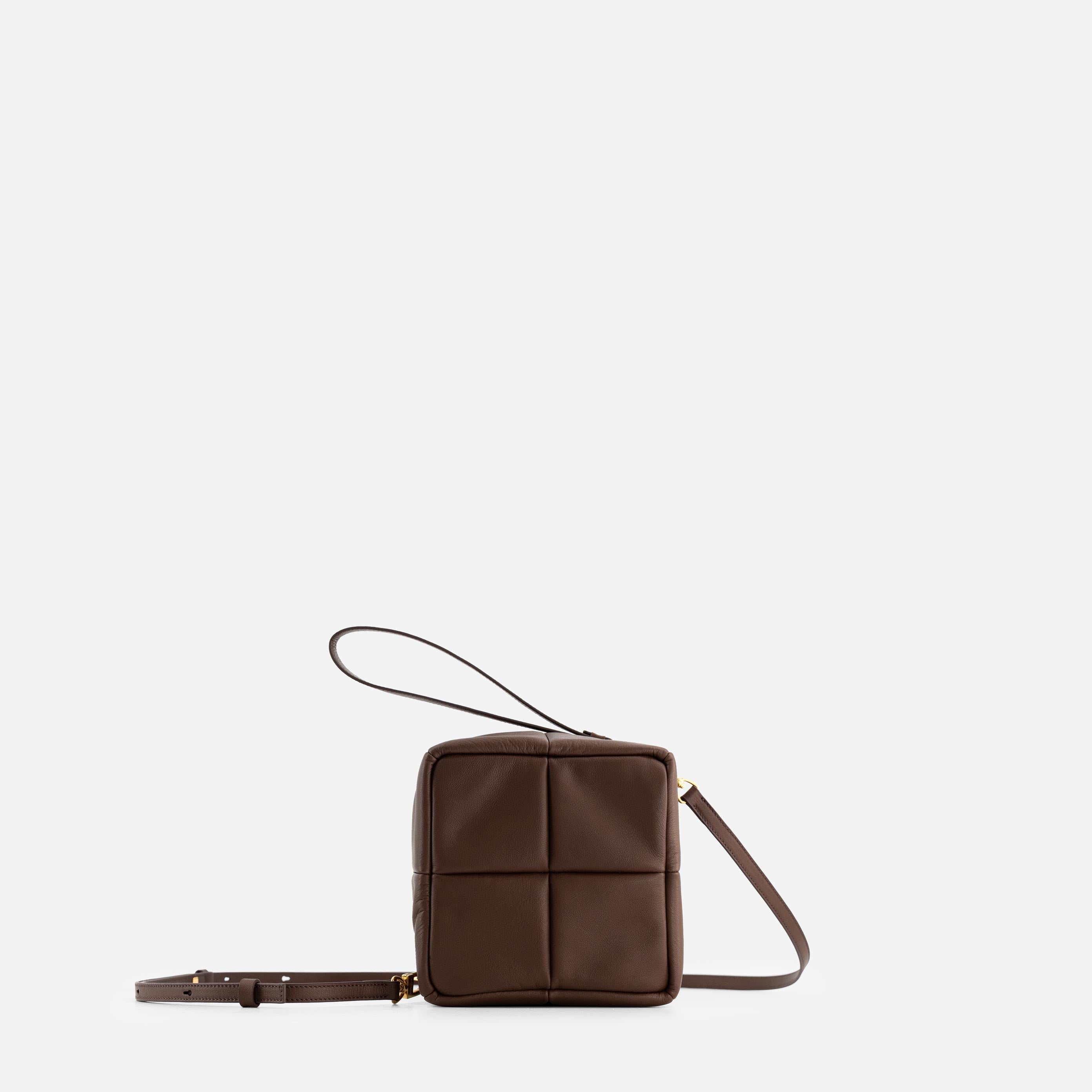 Grid Clutch - Espresso