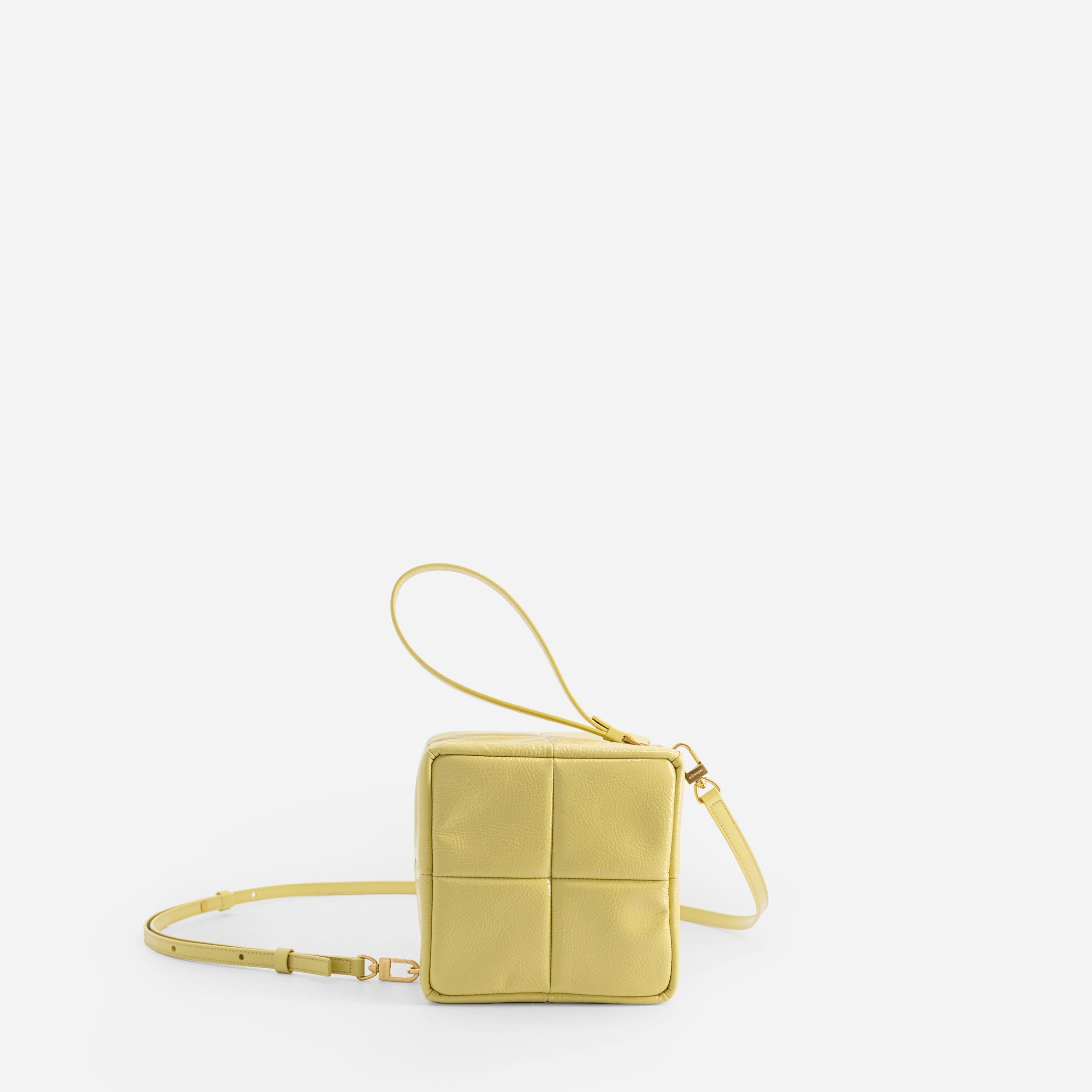Grid Clutch - Mermaid Yellow