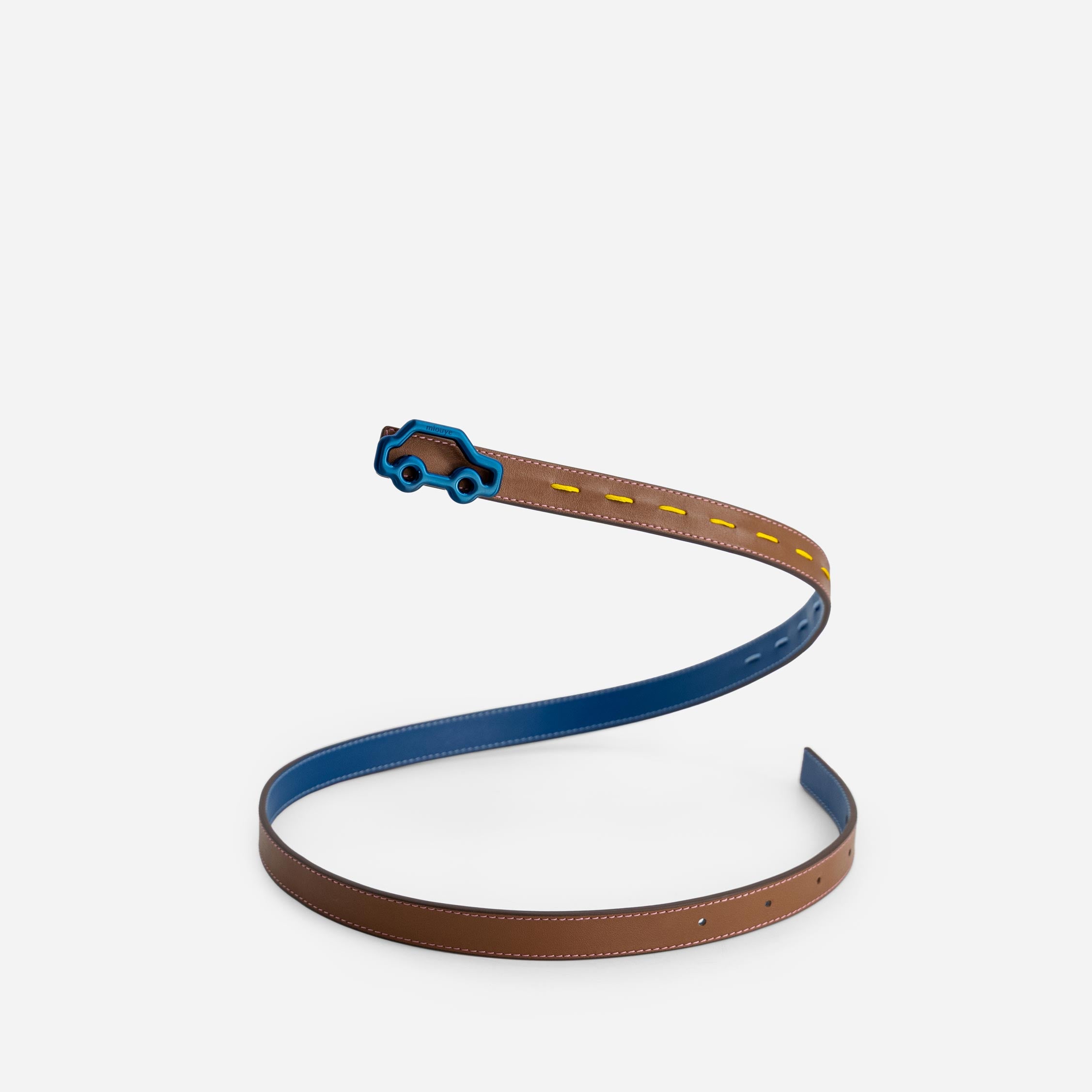 "Hit the Road" Belt - Reef & Chocolate