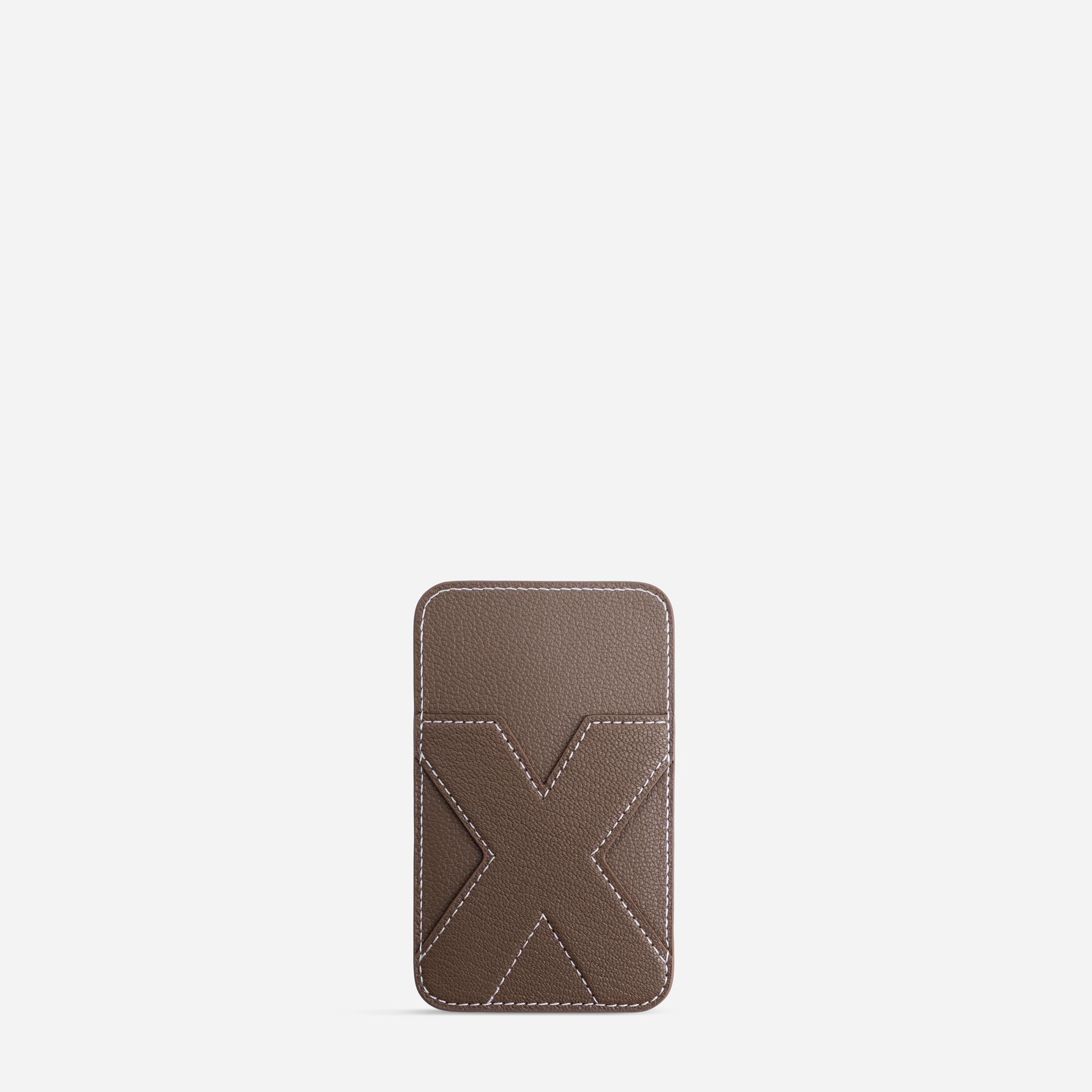 Cardholder X - Chèvre Etoupe