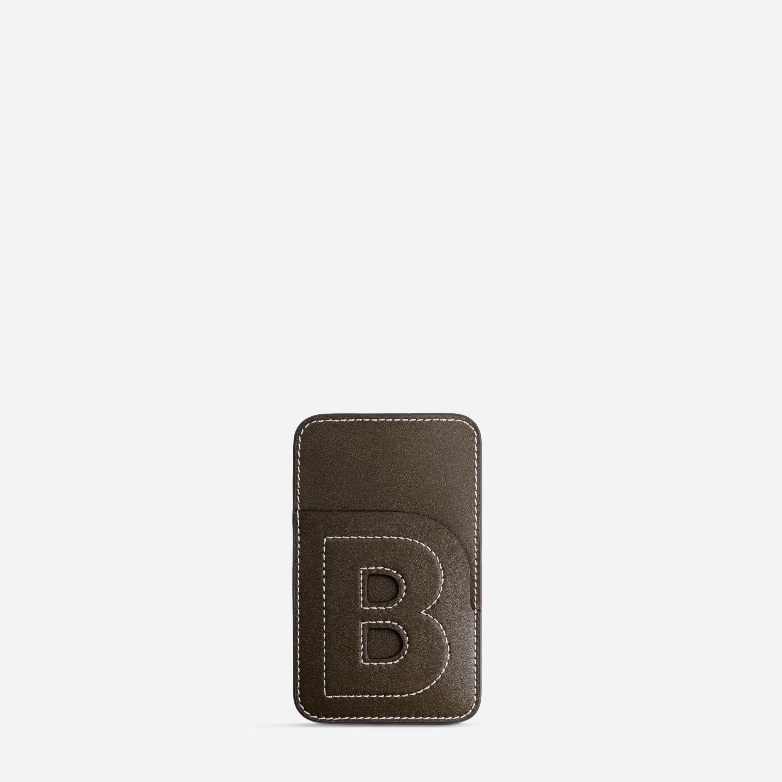 Cardholder B - Truffle Green