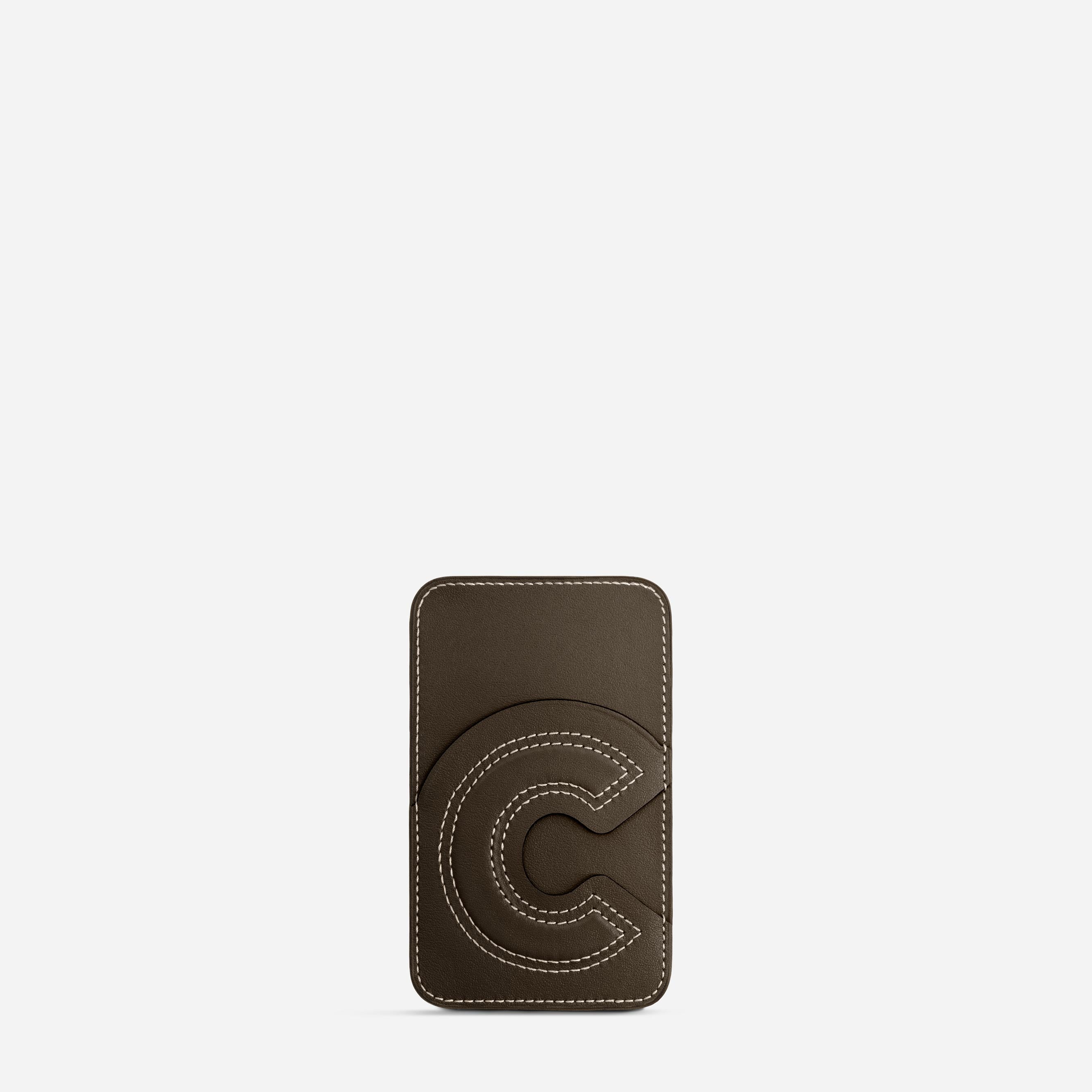 Cardholder C - Truffle Green