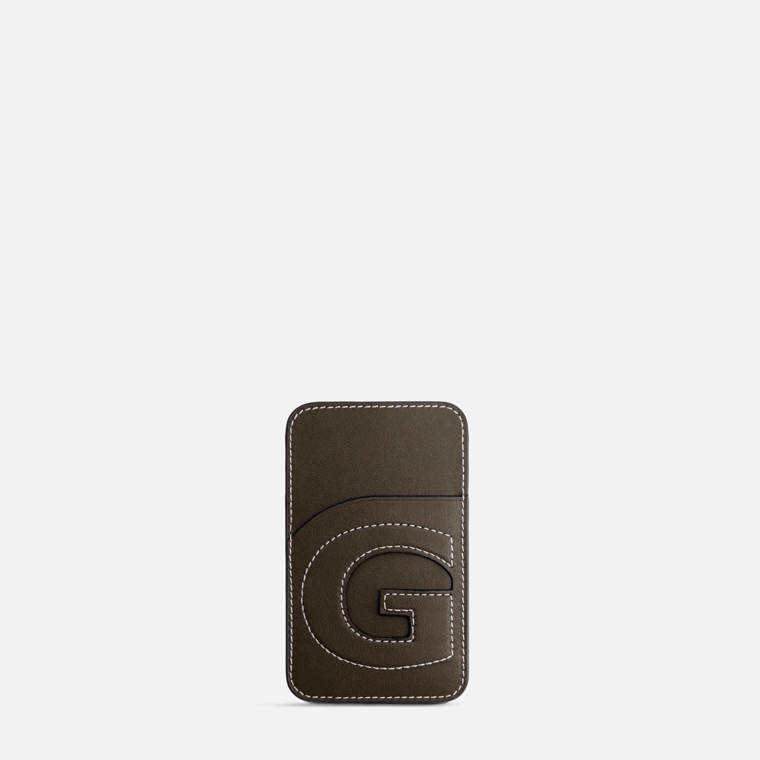 Cardholder G - Truffle Green