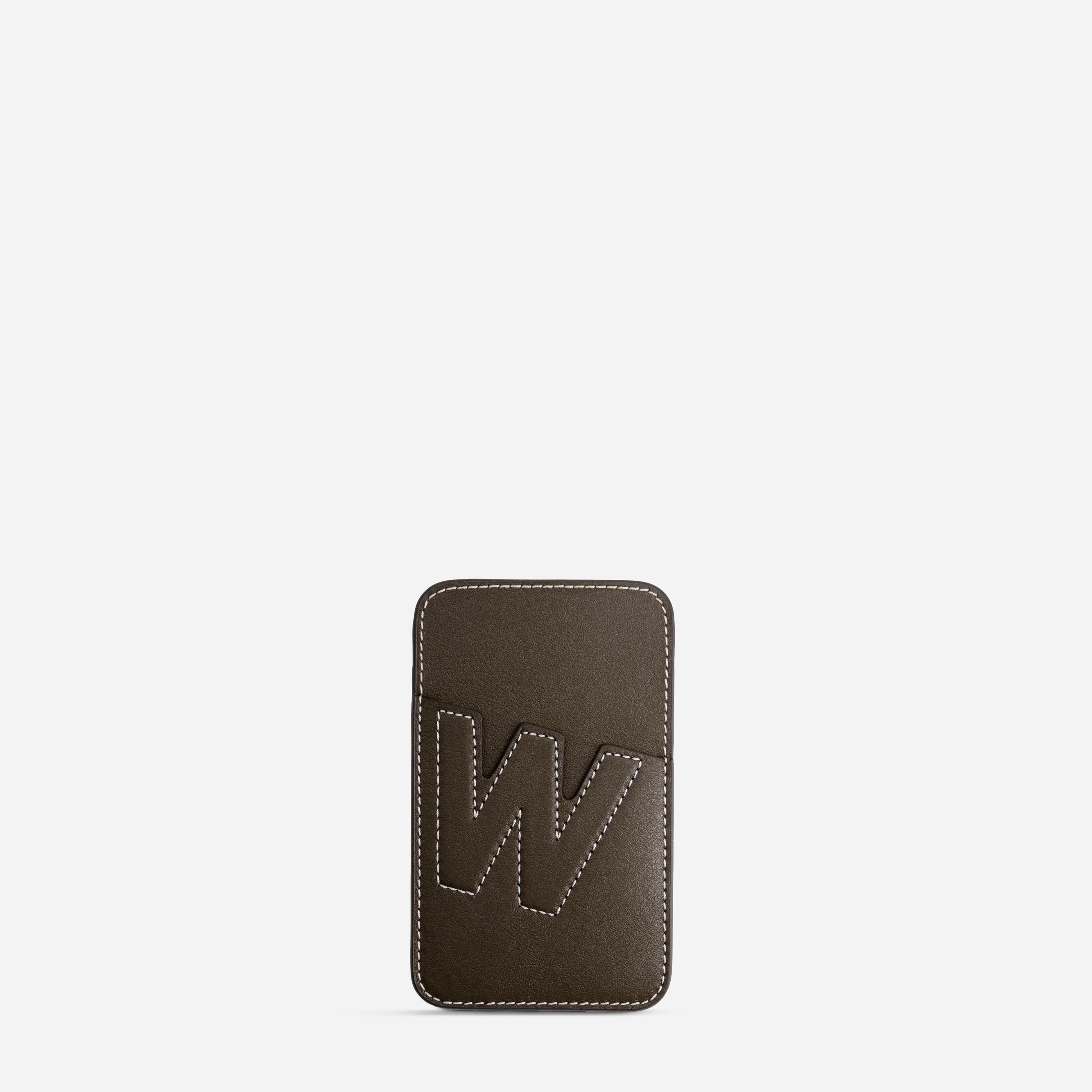 Cardholder W - Truffle Green