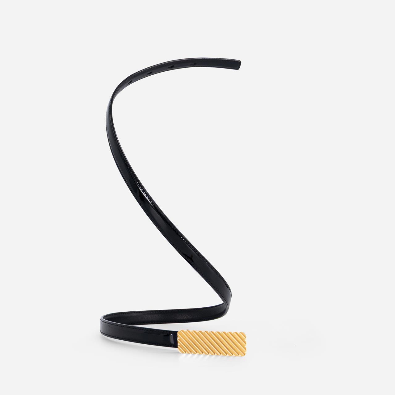 Isla Belt - Patent Black