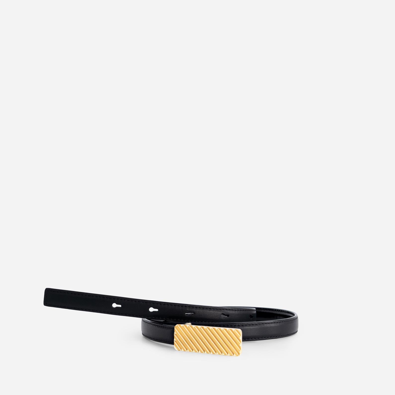 Isla Belt - Patent Black