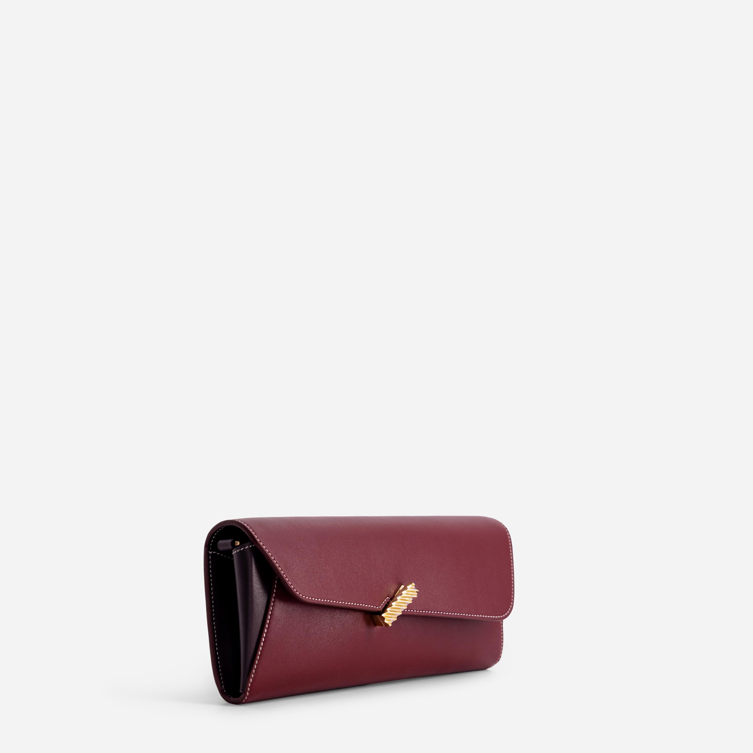 Isla Grab Purse - Bordeaux