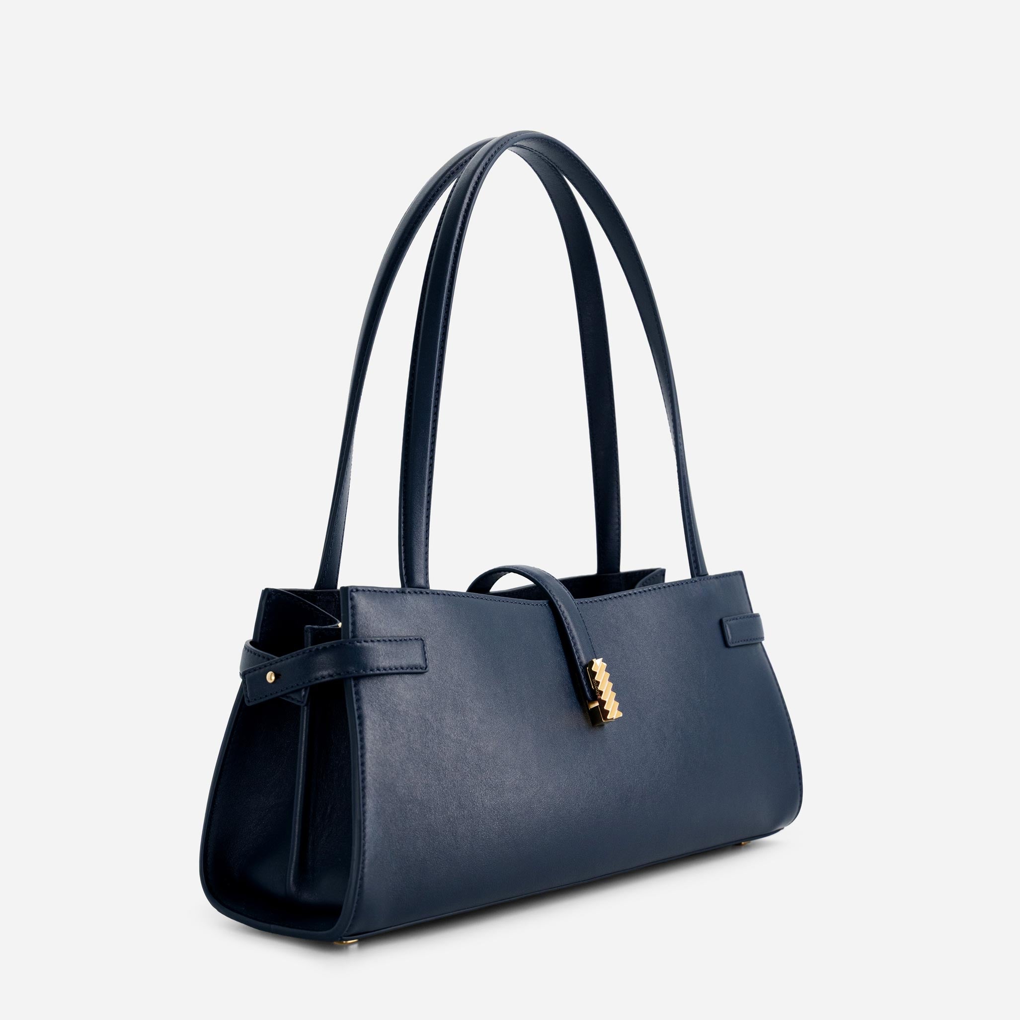 Isla Wide Tote - Navy