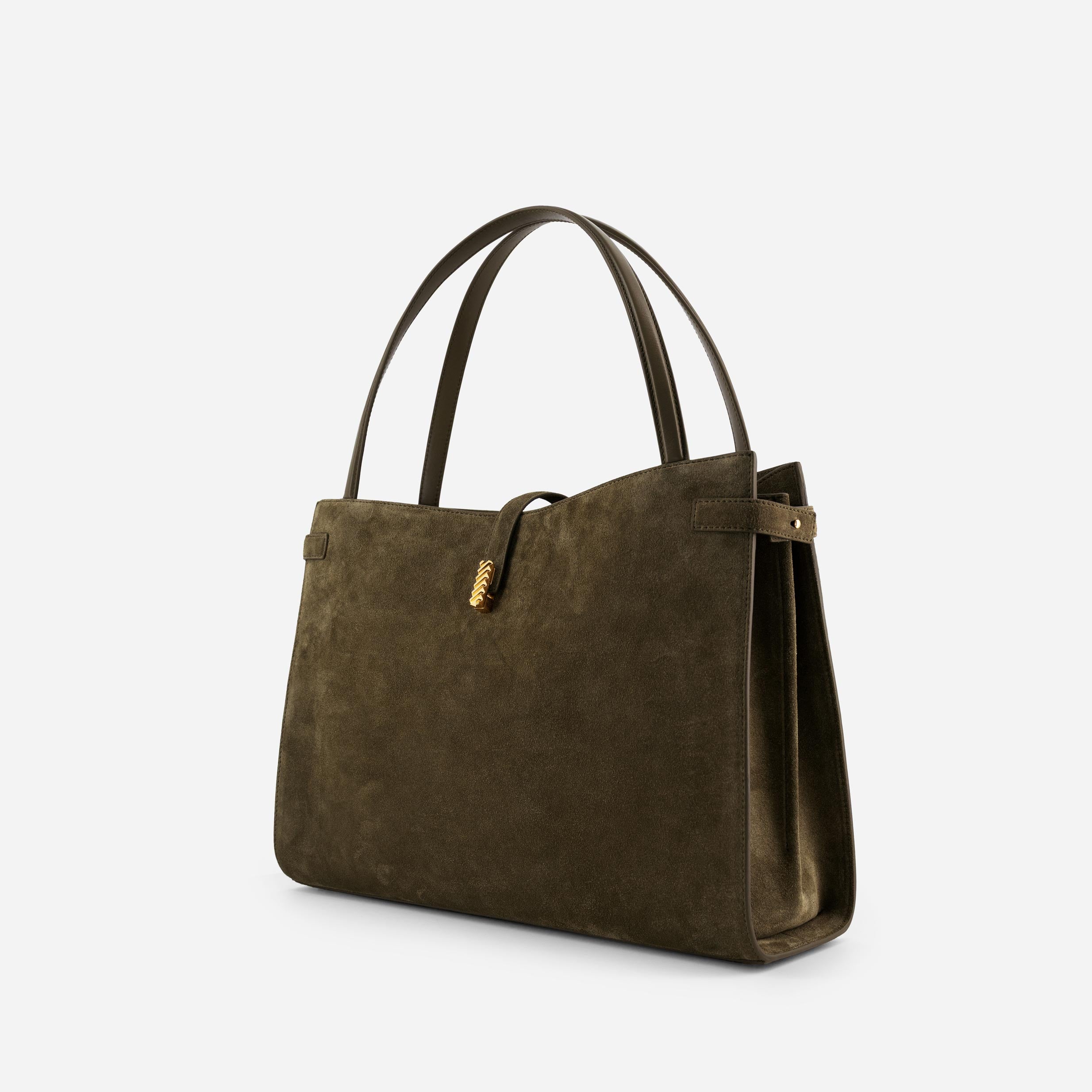 Isla Tote - Suede Moss