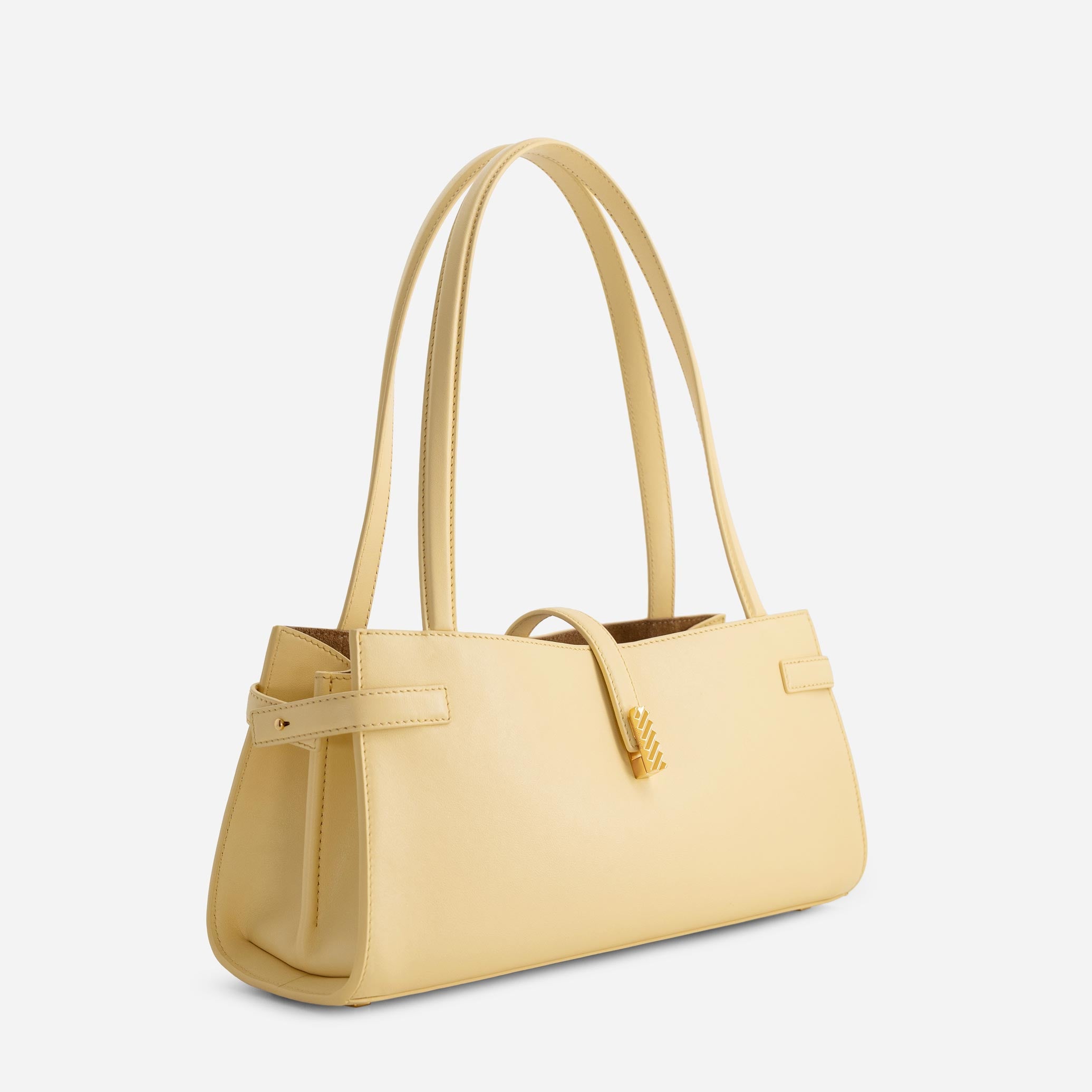 Isla Wide Tote - Butter