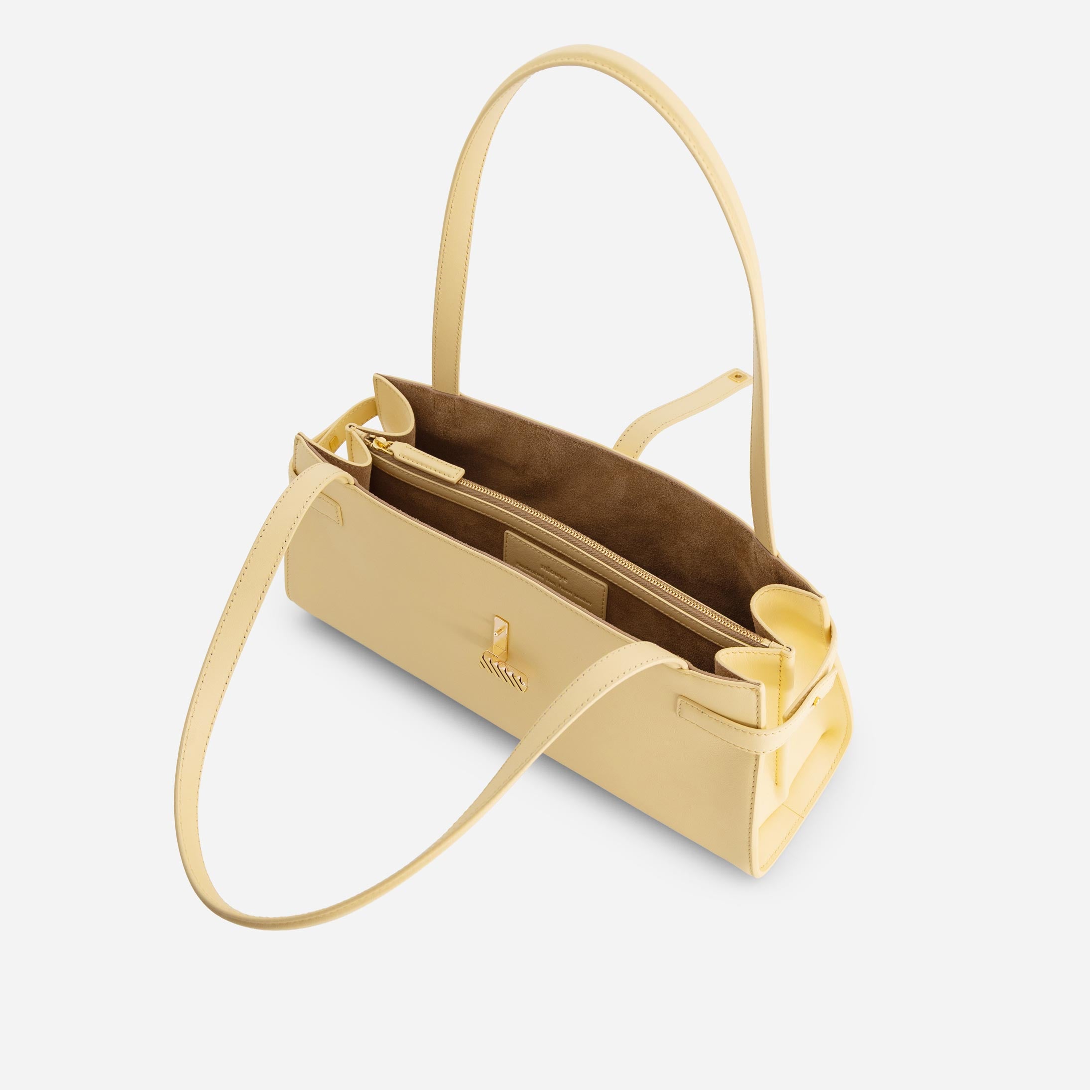 Isla Wide Tote - Butter