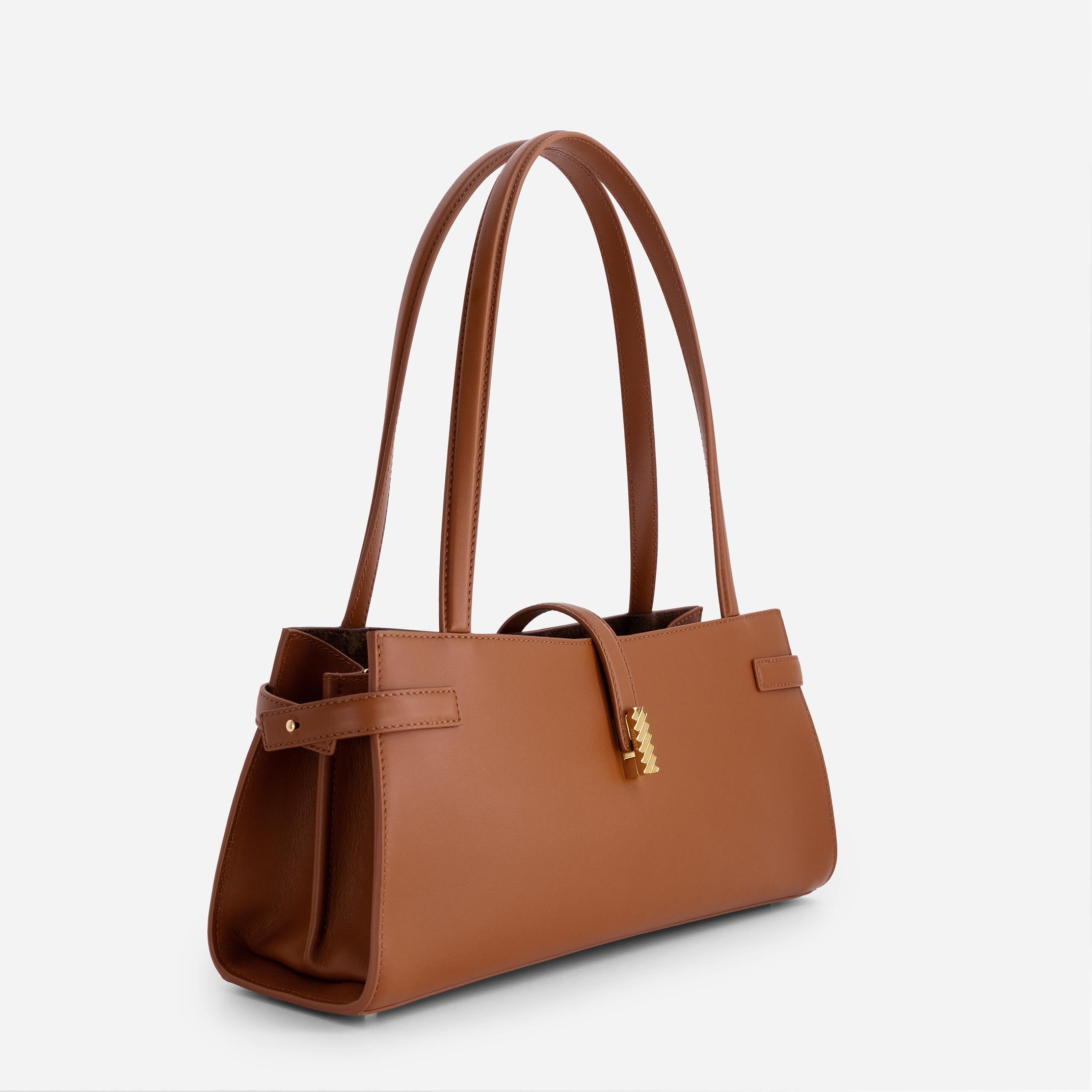 Isla Wide Tote - Tan