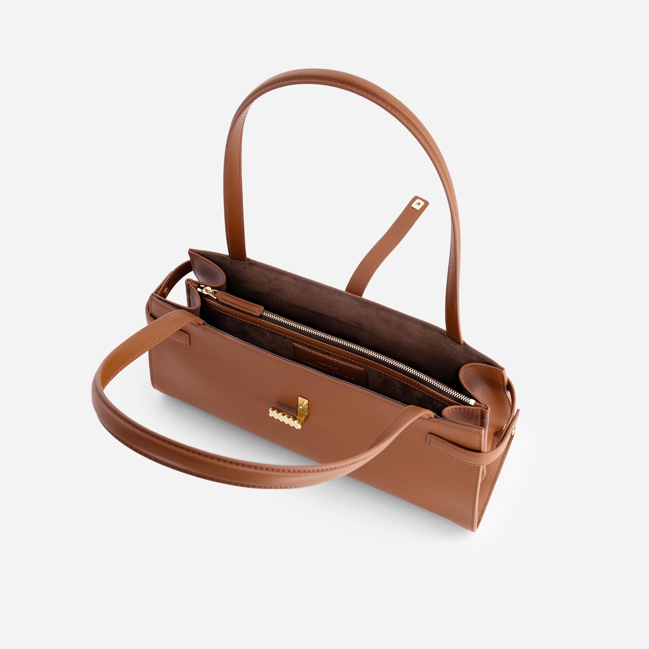 Isla Wide Tote - Tan