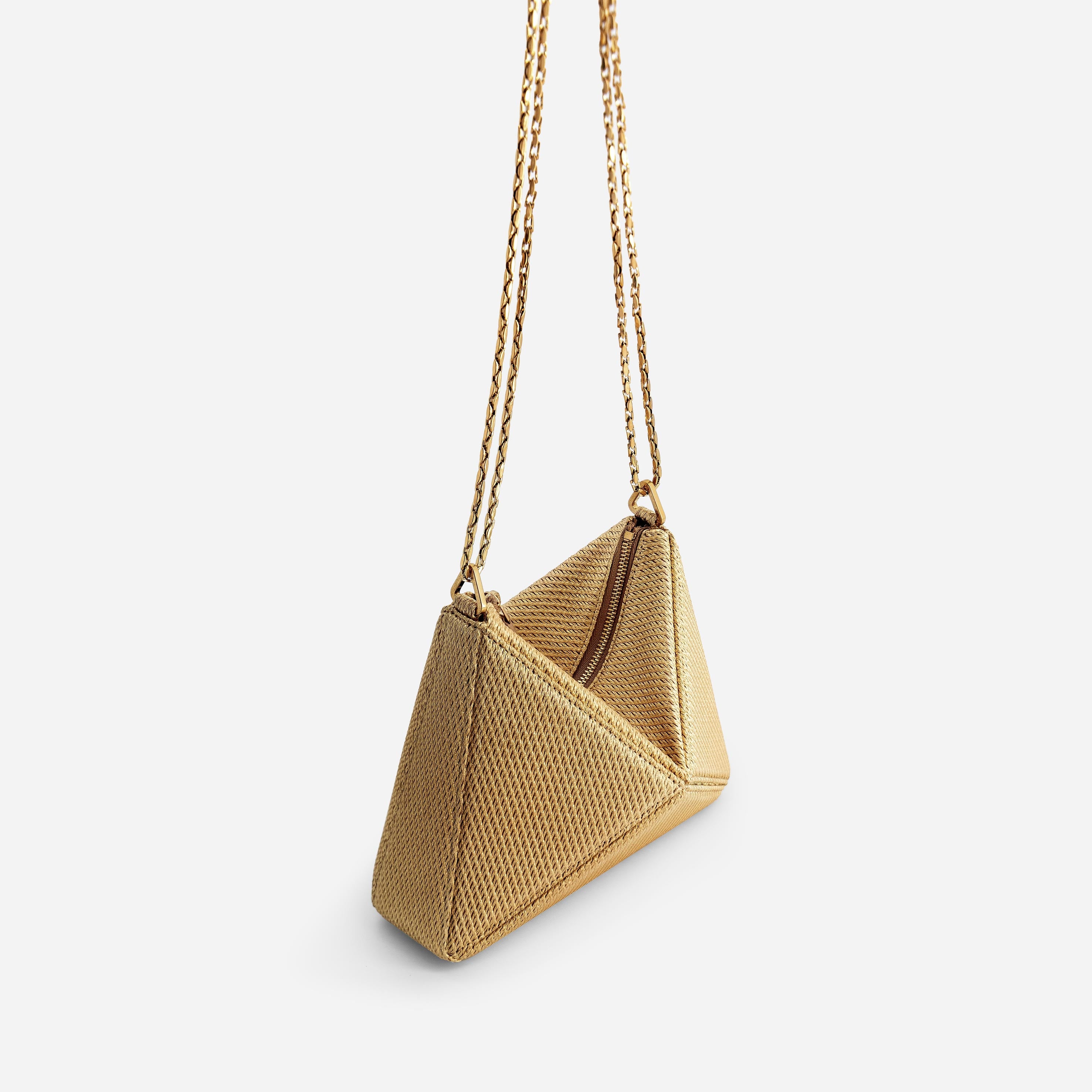 Mini Flex Bag - Metallic Gold