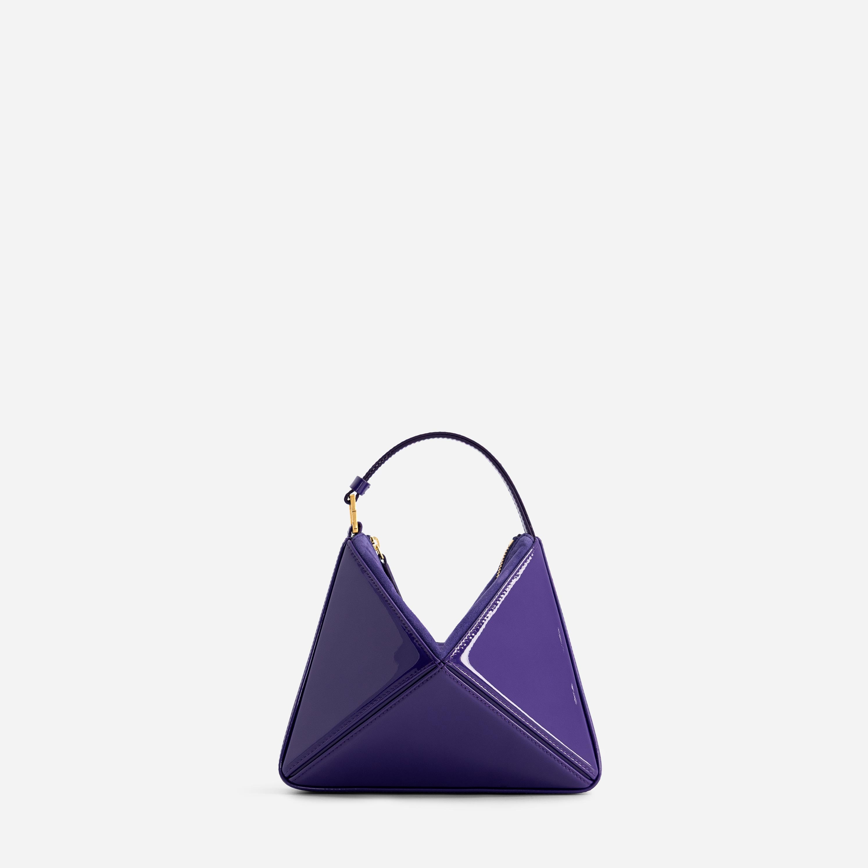 Mini Flex Bag - Patent Purple