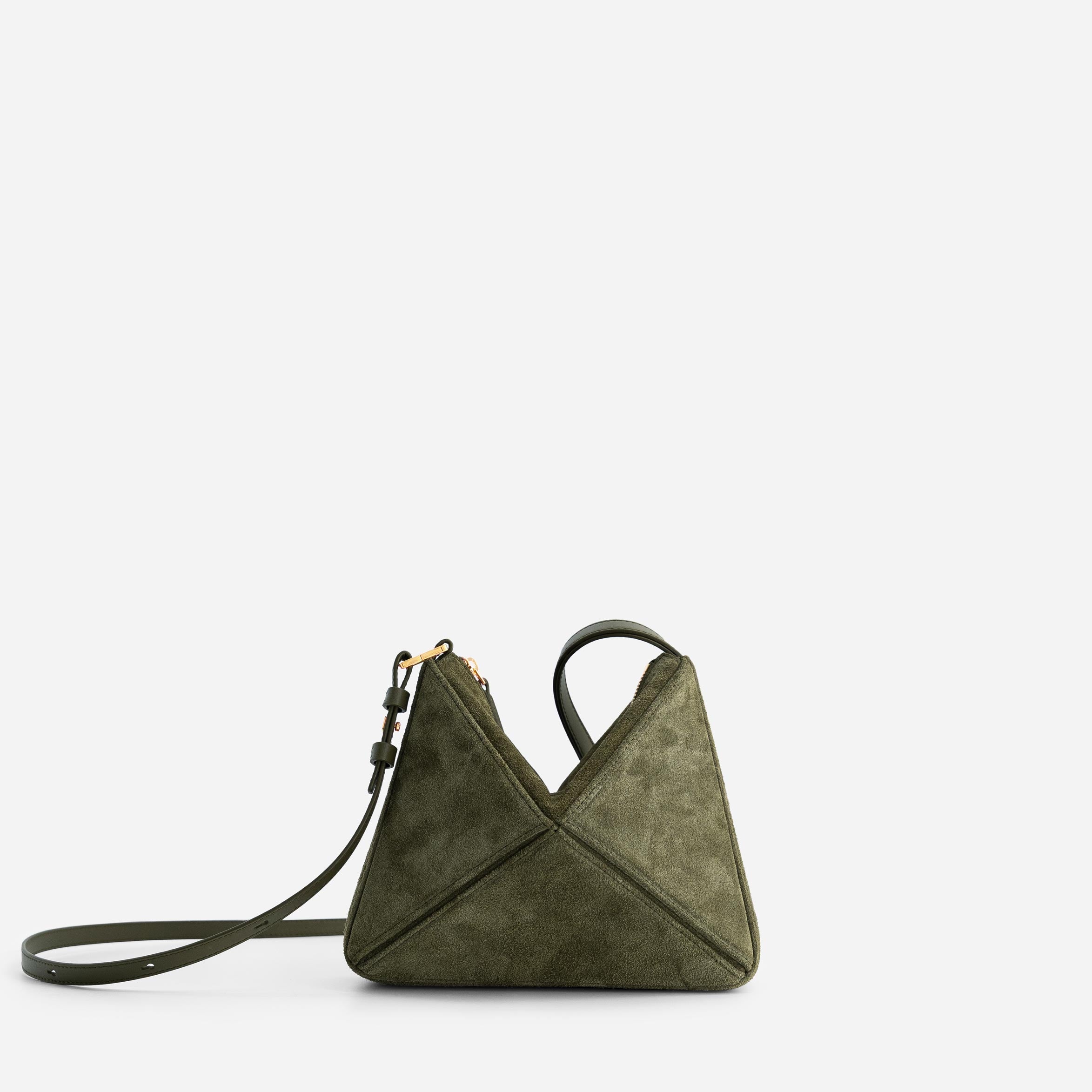 Mini Flex Bag - Suede Khaki