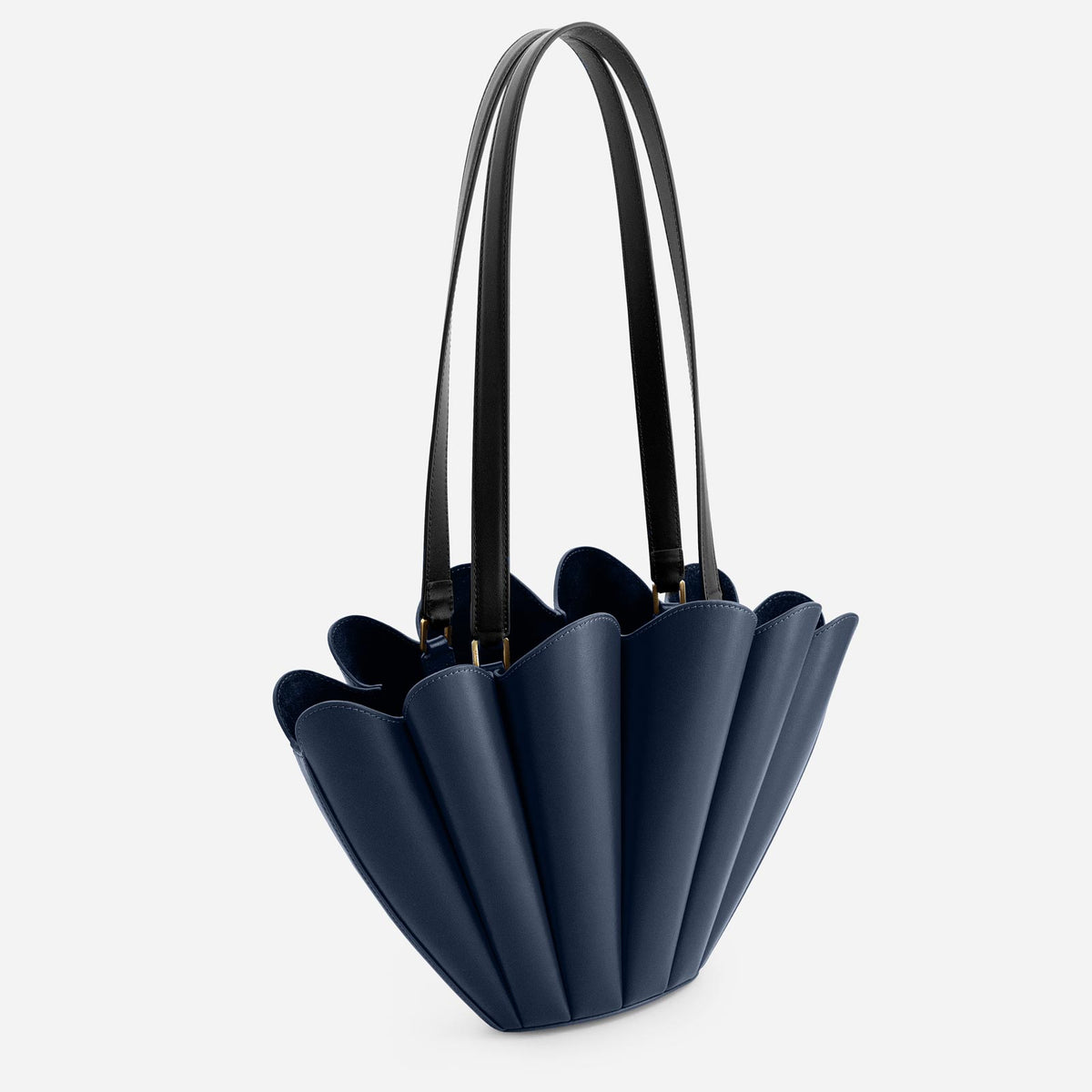 Mini Seashell Tote in Navy