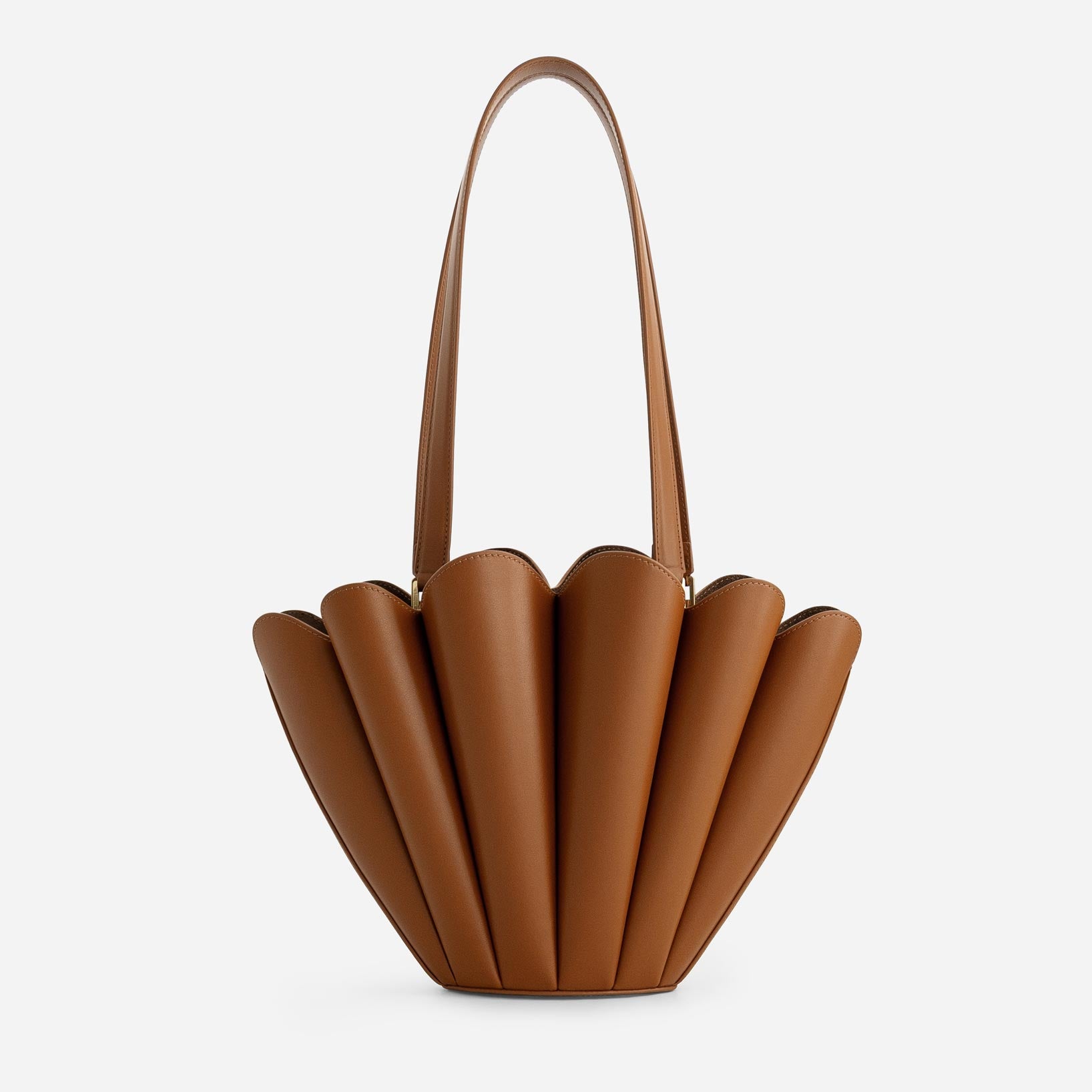 Mini Seashell Tote - Tan