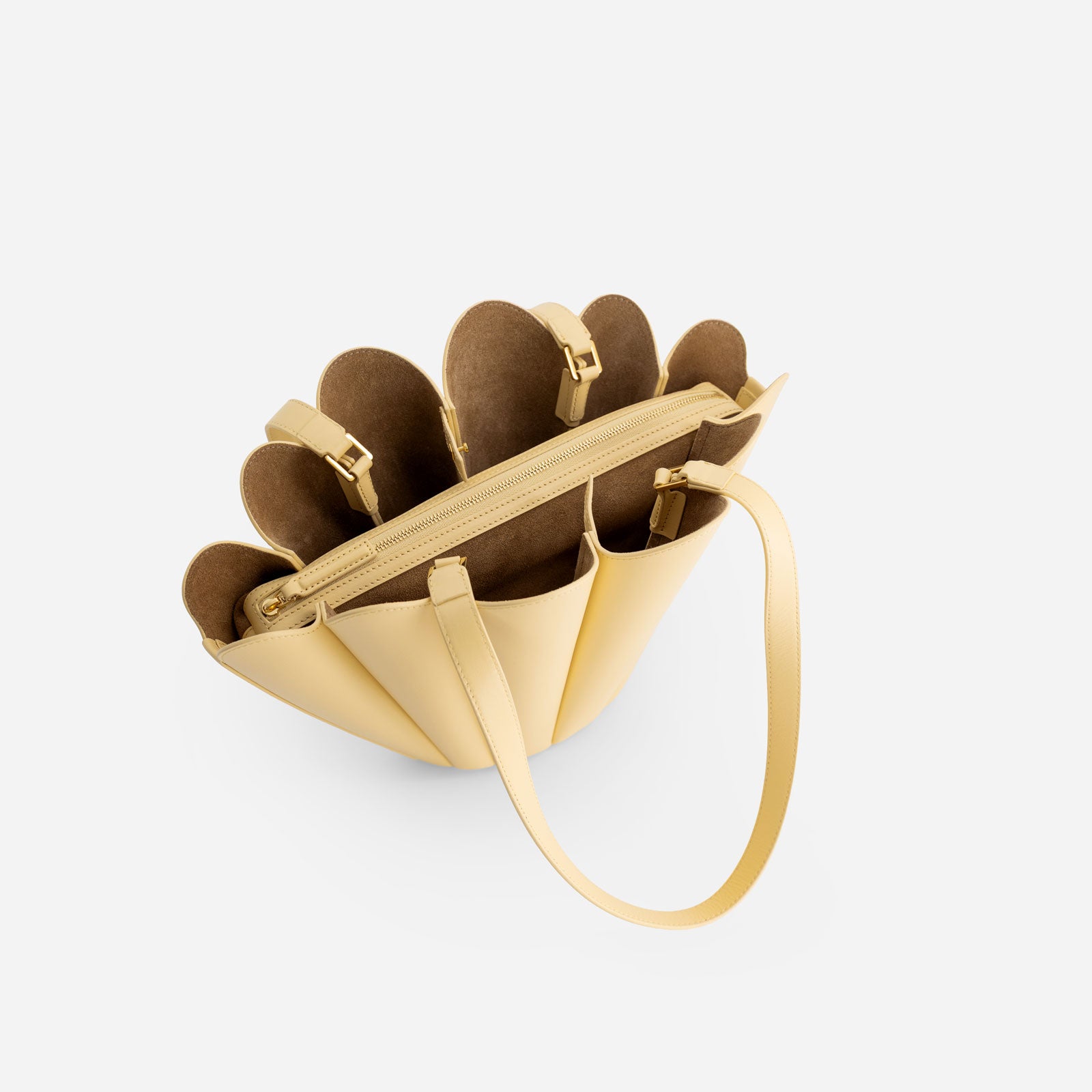 Mini Seashell Tote - Butter