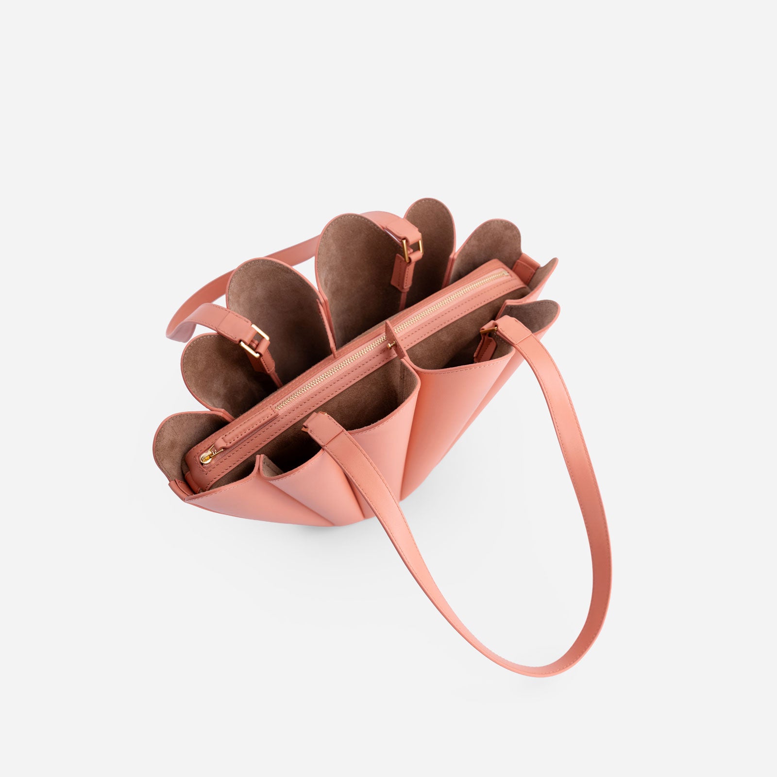 Mini Seashell Tote - Peach