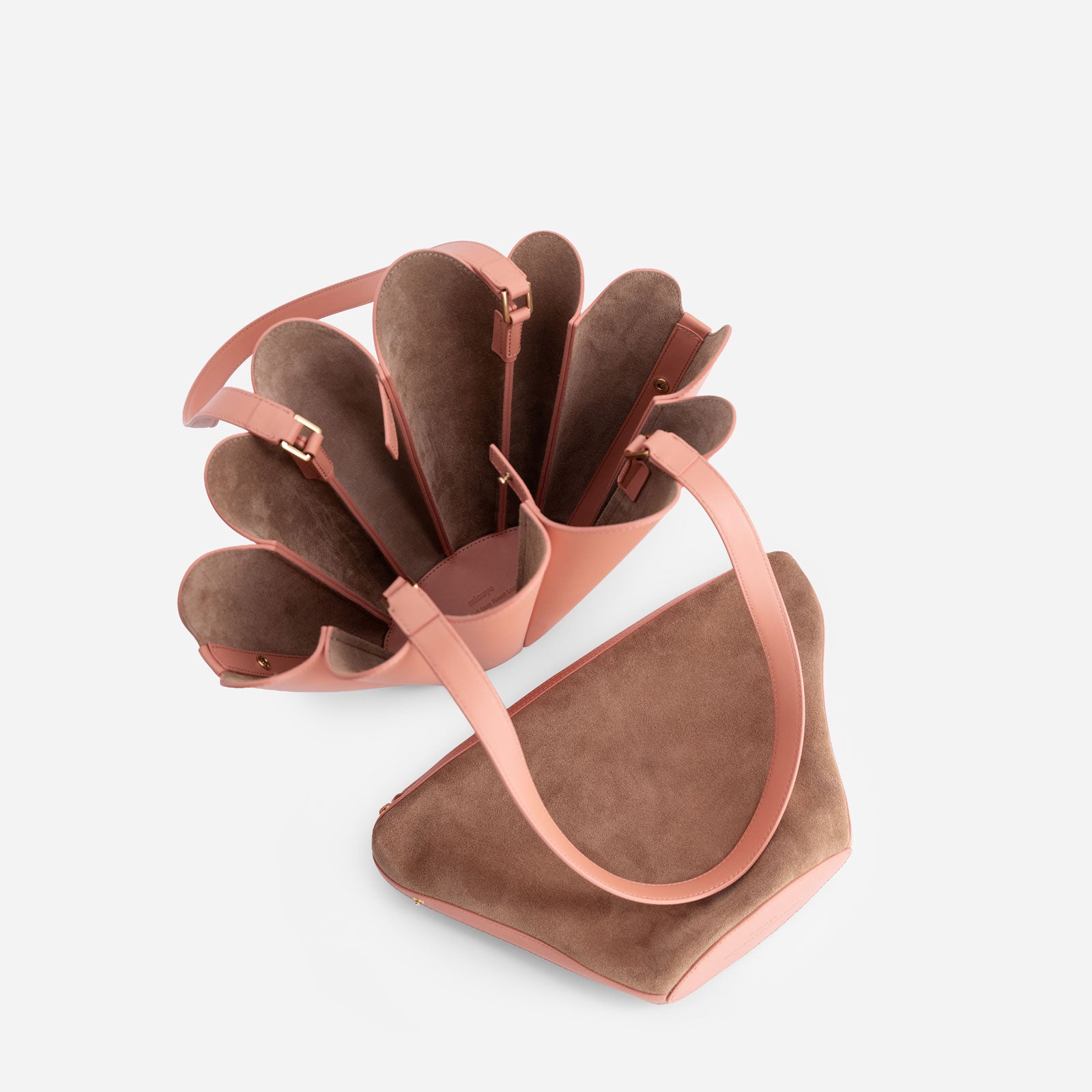 Mini Seashell Tote - Peach