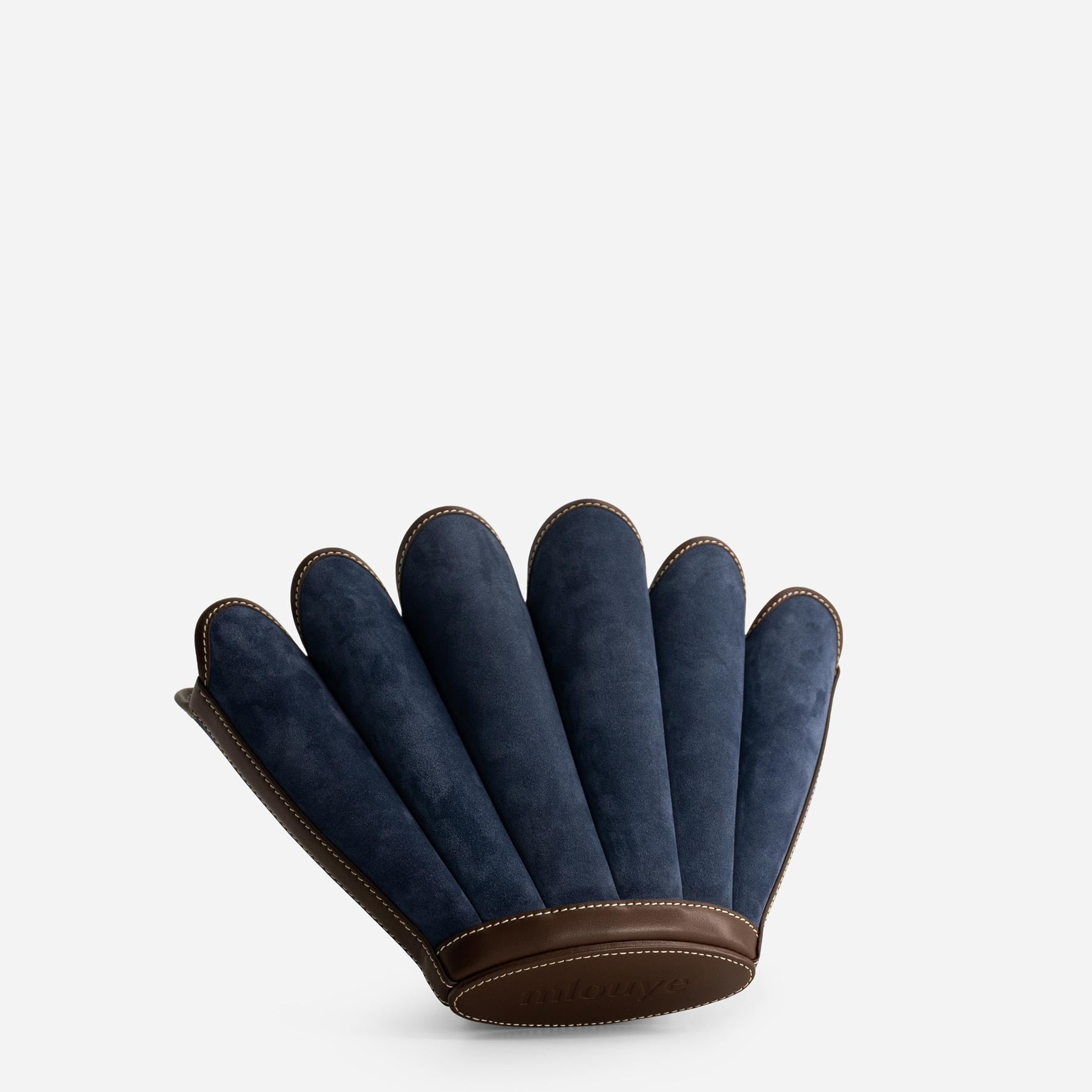 Mini Seashell Tote - Suede Marine