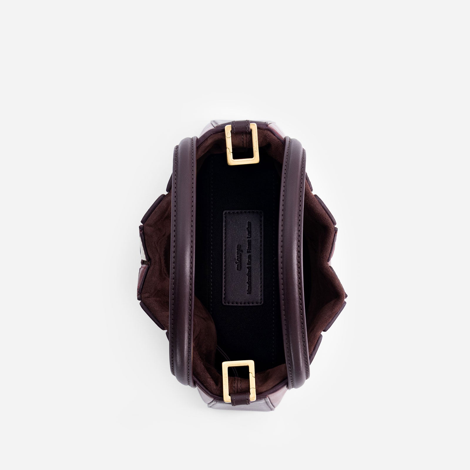 Mini Sera Tote - Bordeaux&Off White