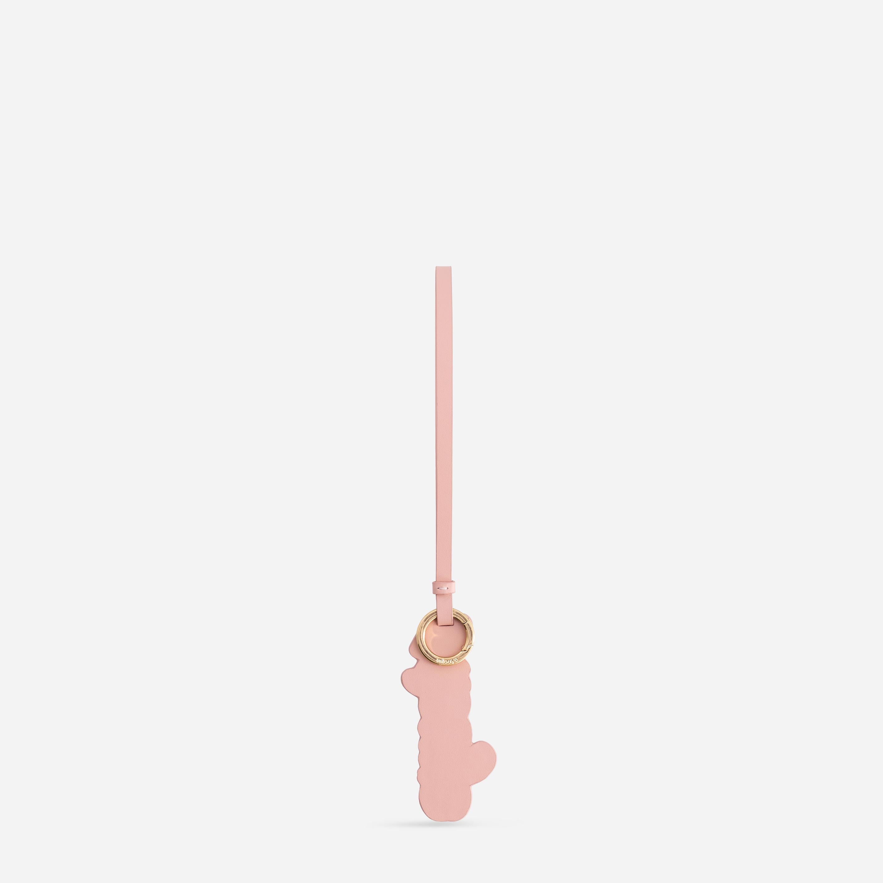 Mlouye Logo Keyring - Pink