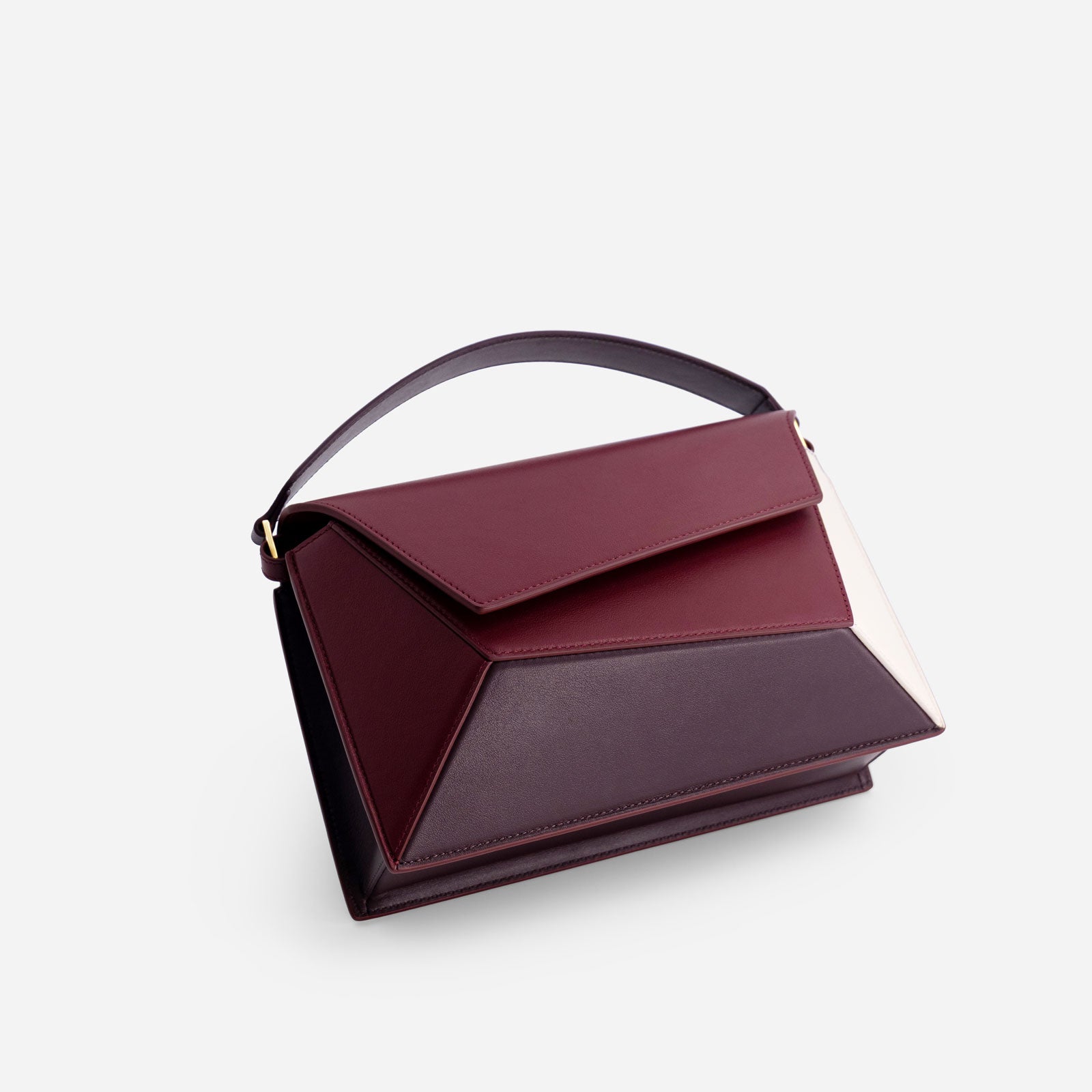 Naomi - Bordeaux&Off White