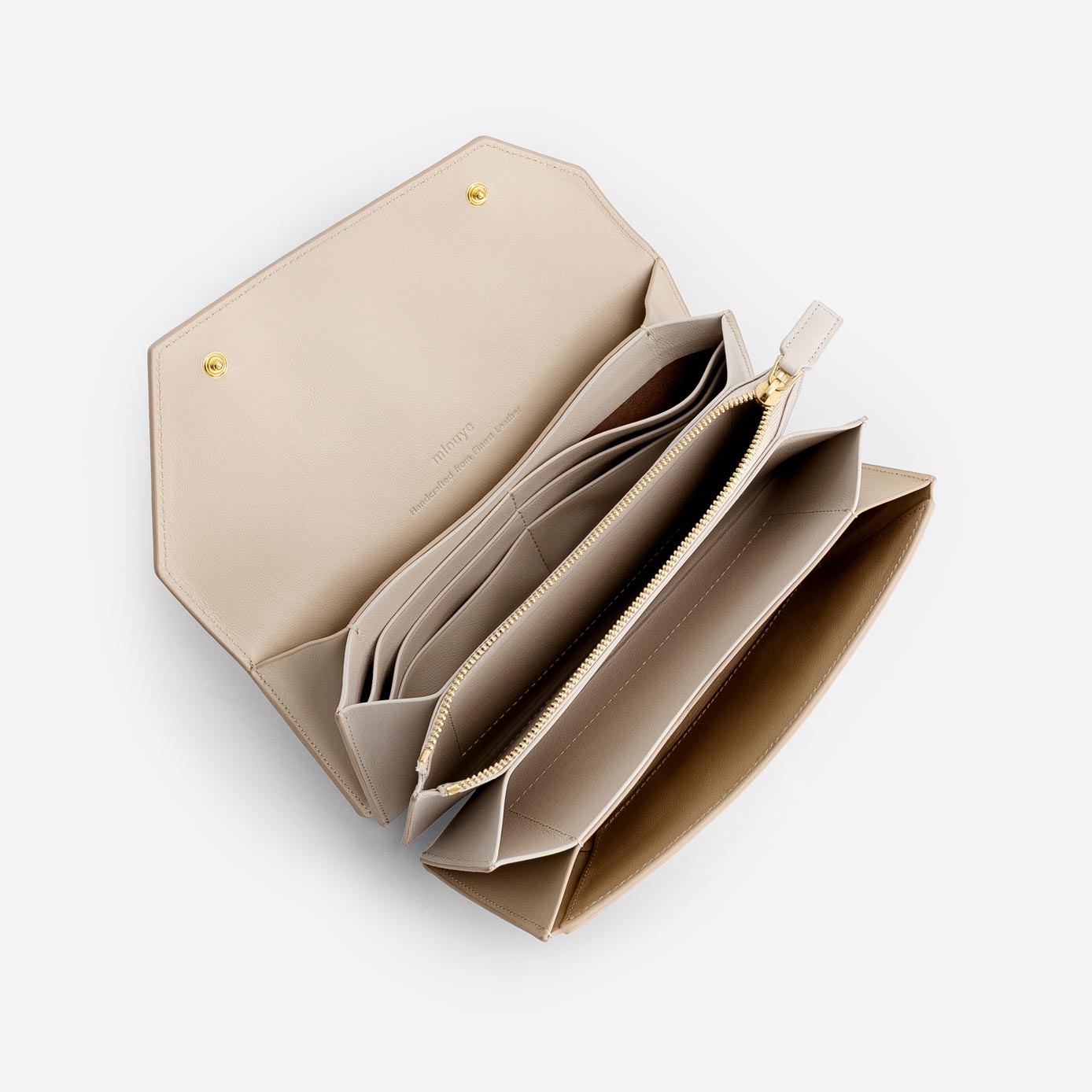 Naomi Long Purse - Vanilla