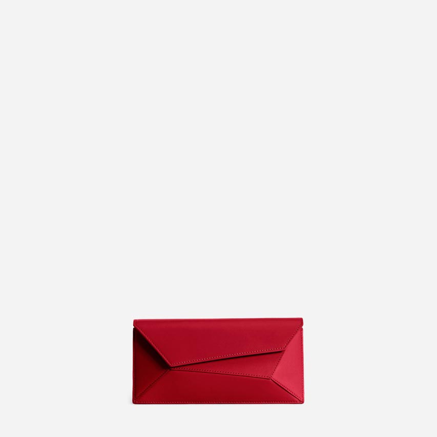Naomi Long Purse - Red