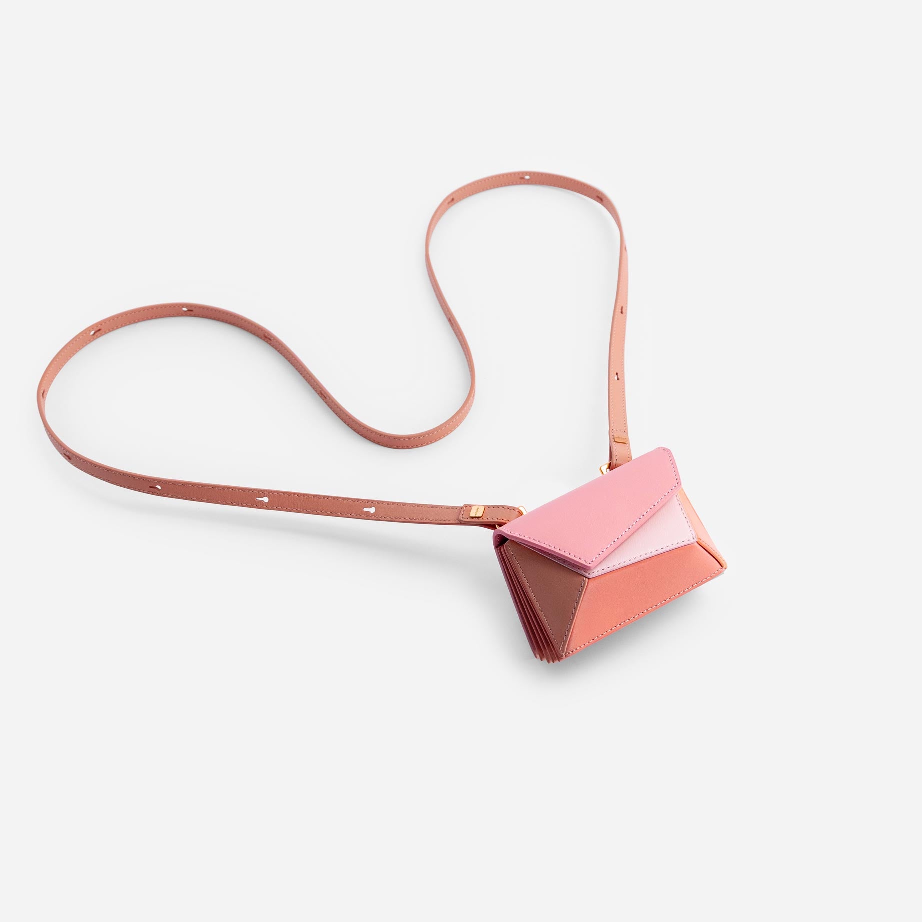 Naomi Mini Wallet - Peach