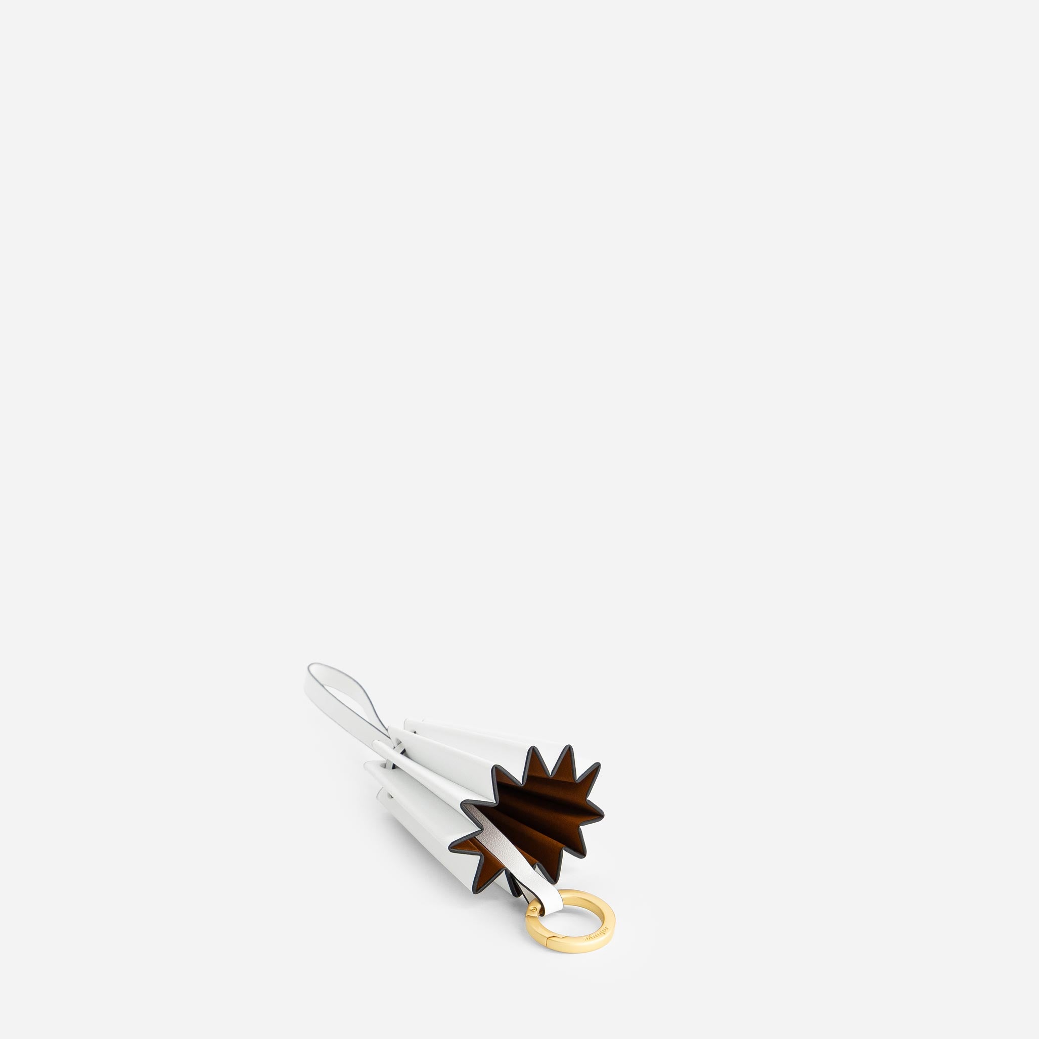 Pleated Keyholder - White