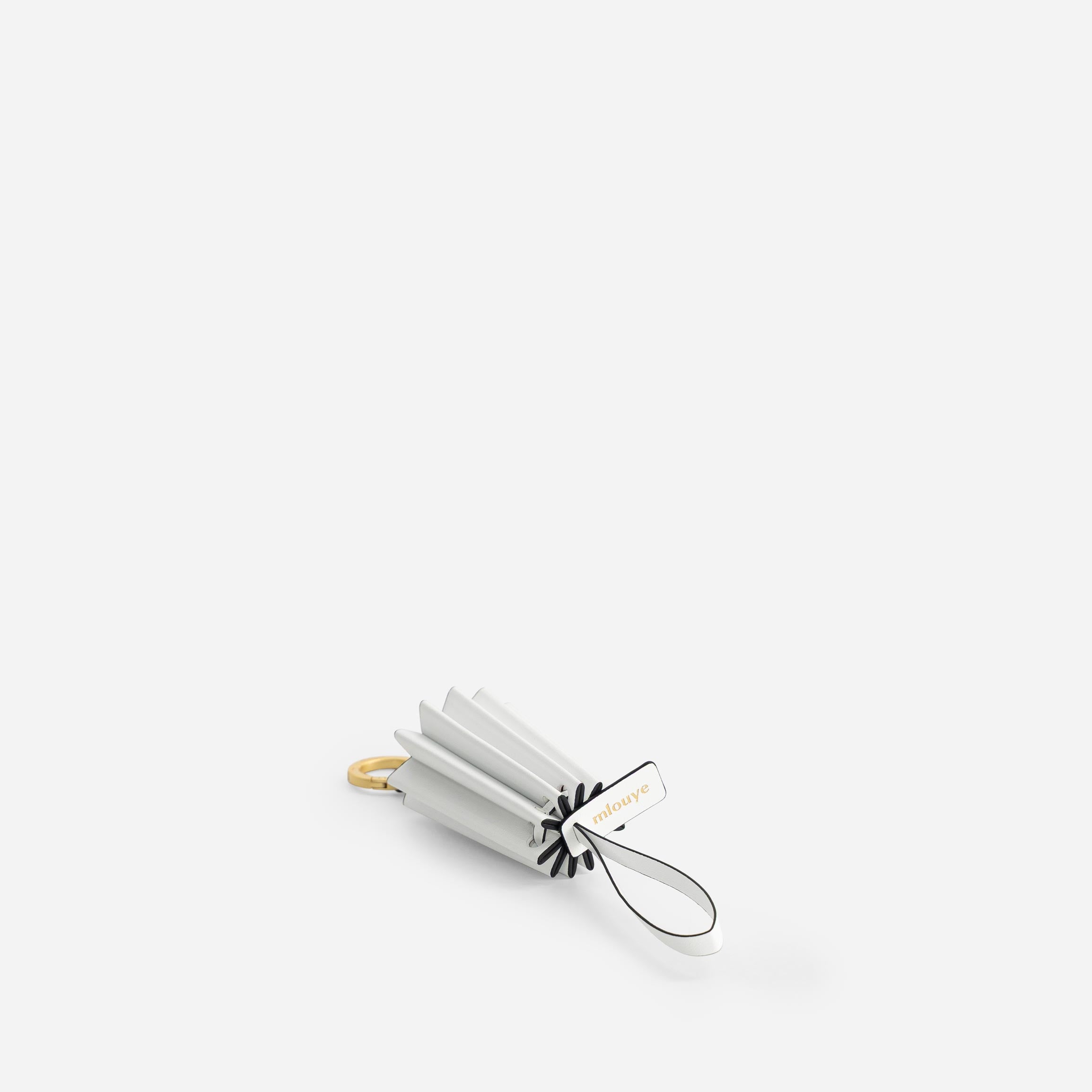 Pleated Keyholder - White