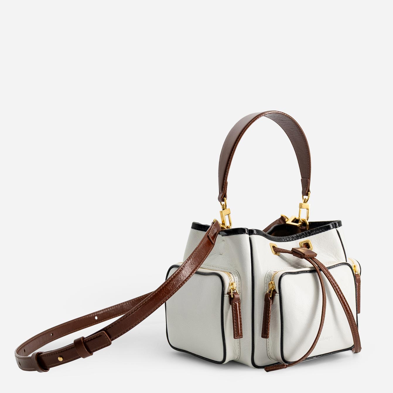 Quad - Crinkled White