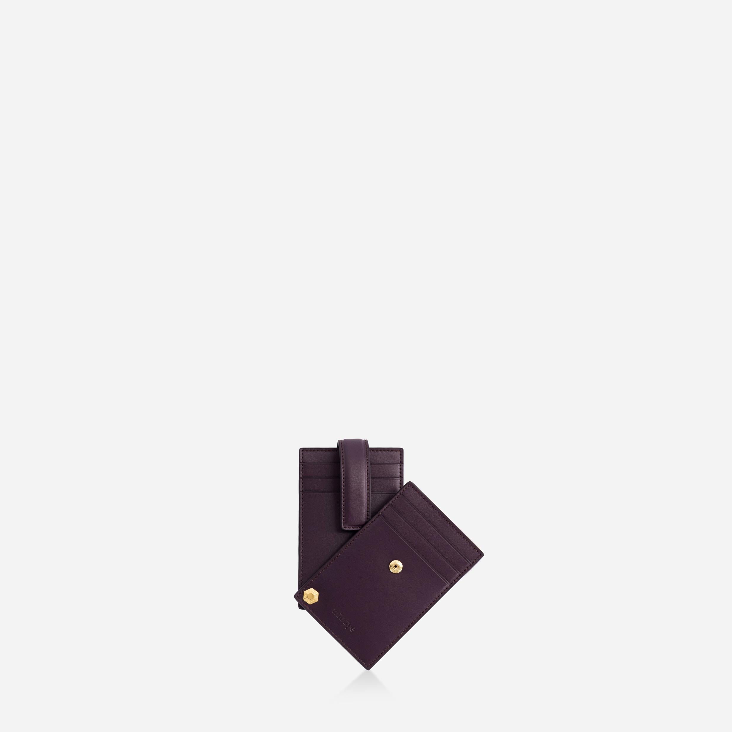 Rotate Cardholder - Dark Grapes