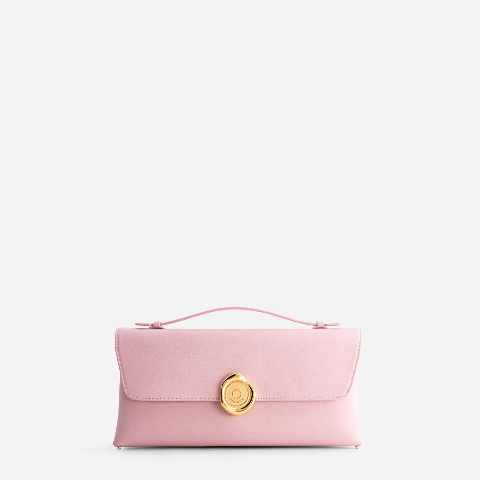 Seal Double Clutch - Baby Pink