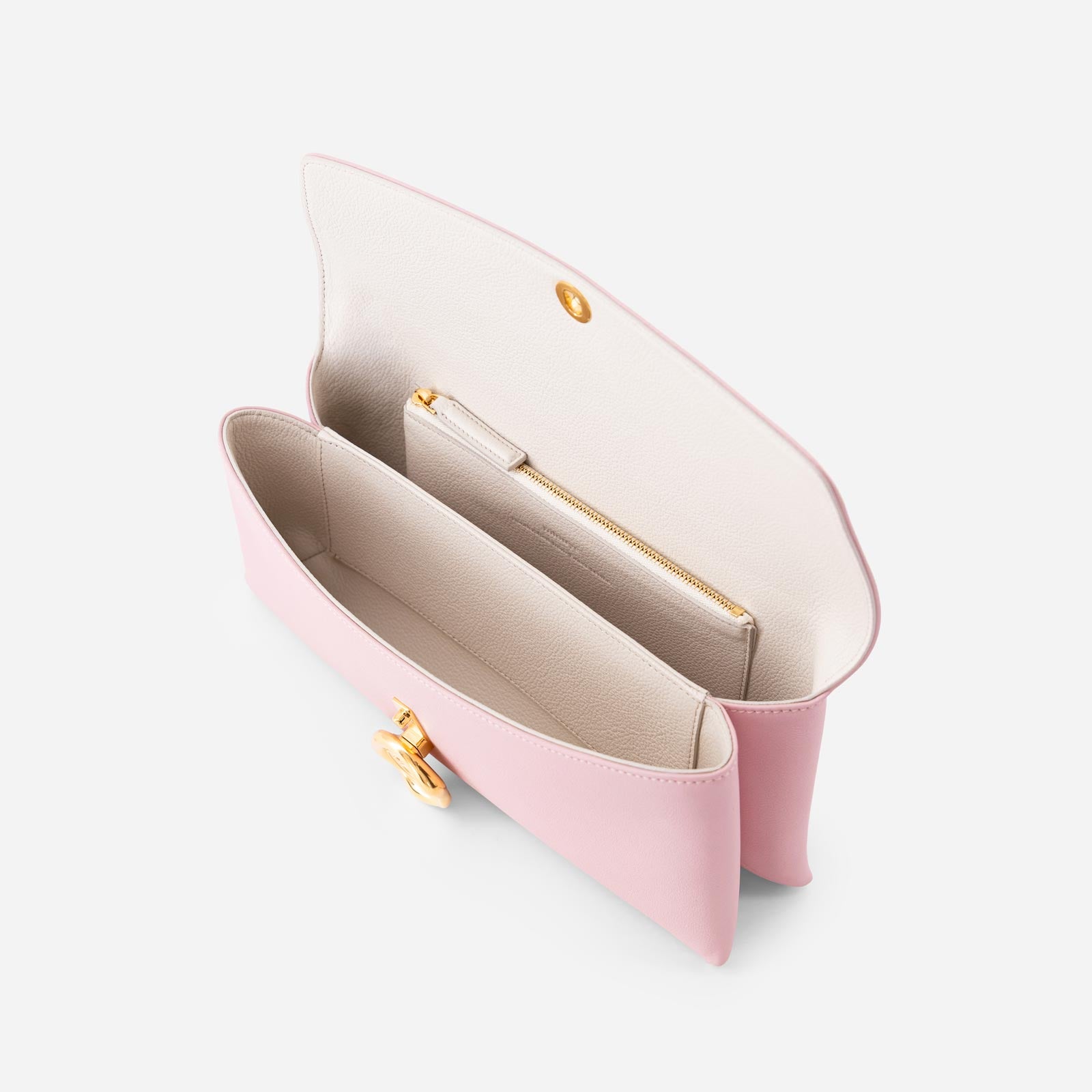 Seal Double Clutch - Baby Pink