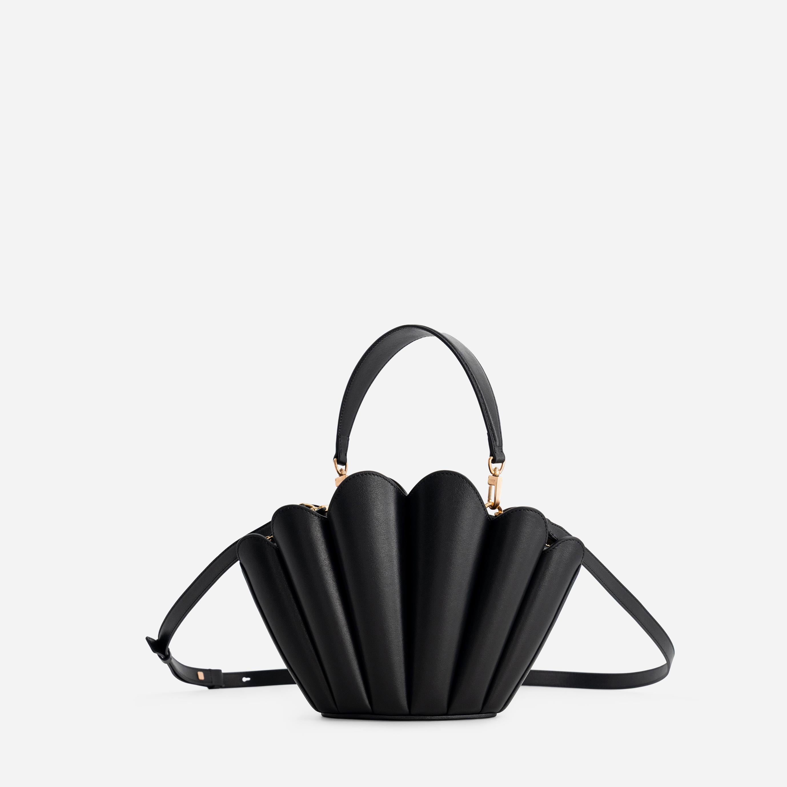 Seashell Crossbody - Black
