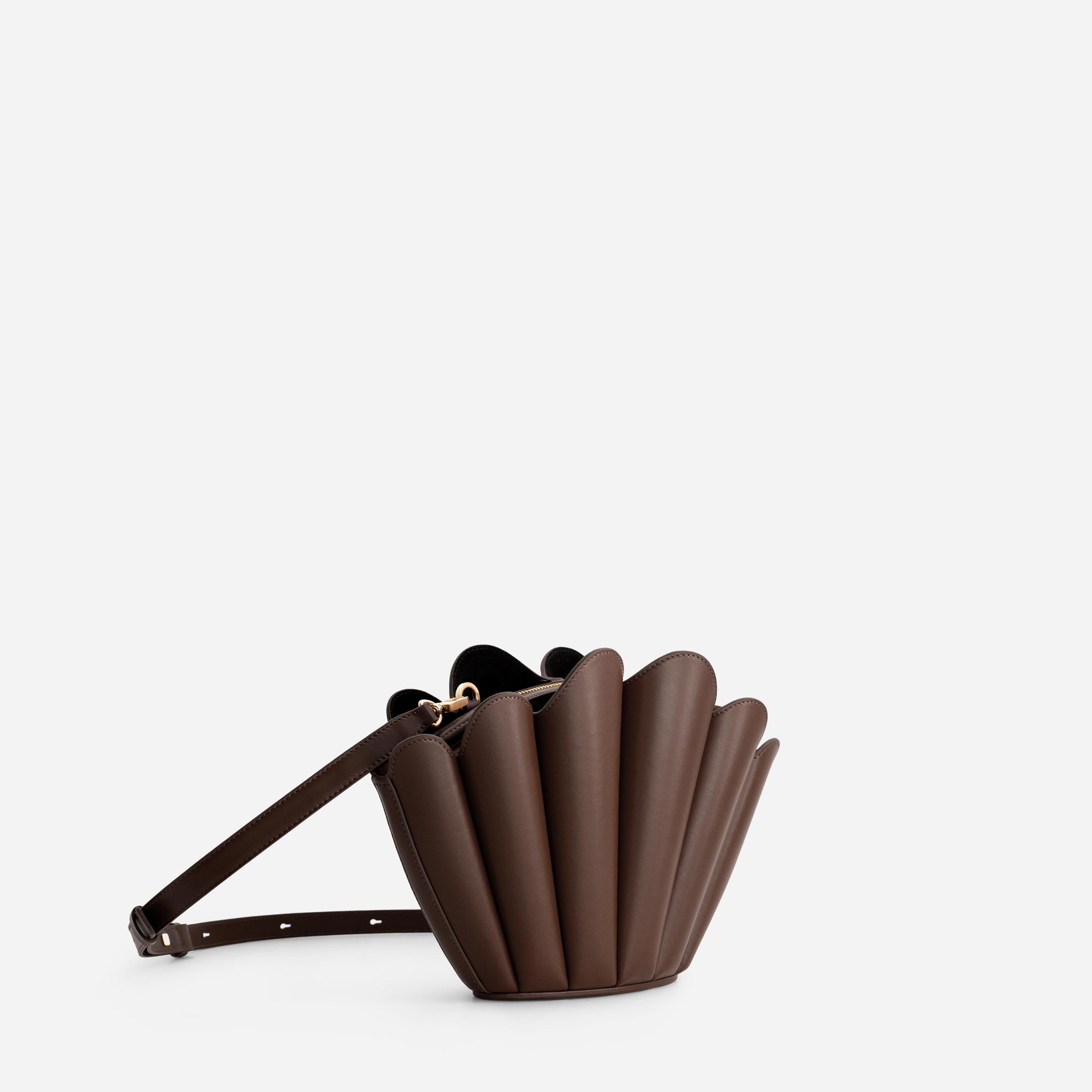 Seashell Crossbody - Espresso