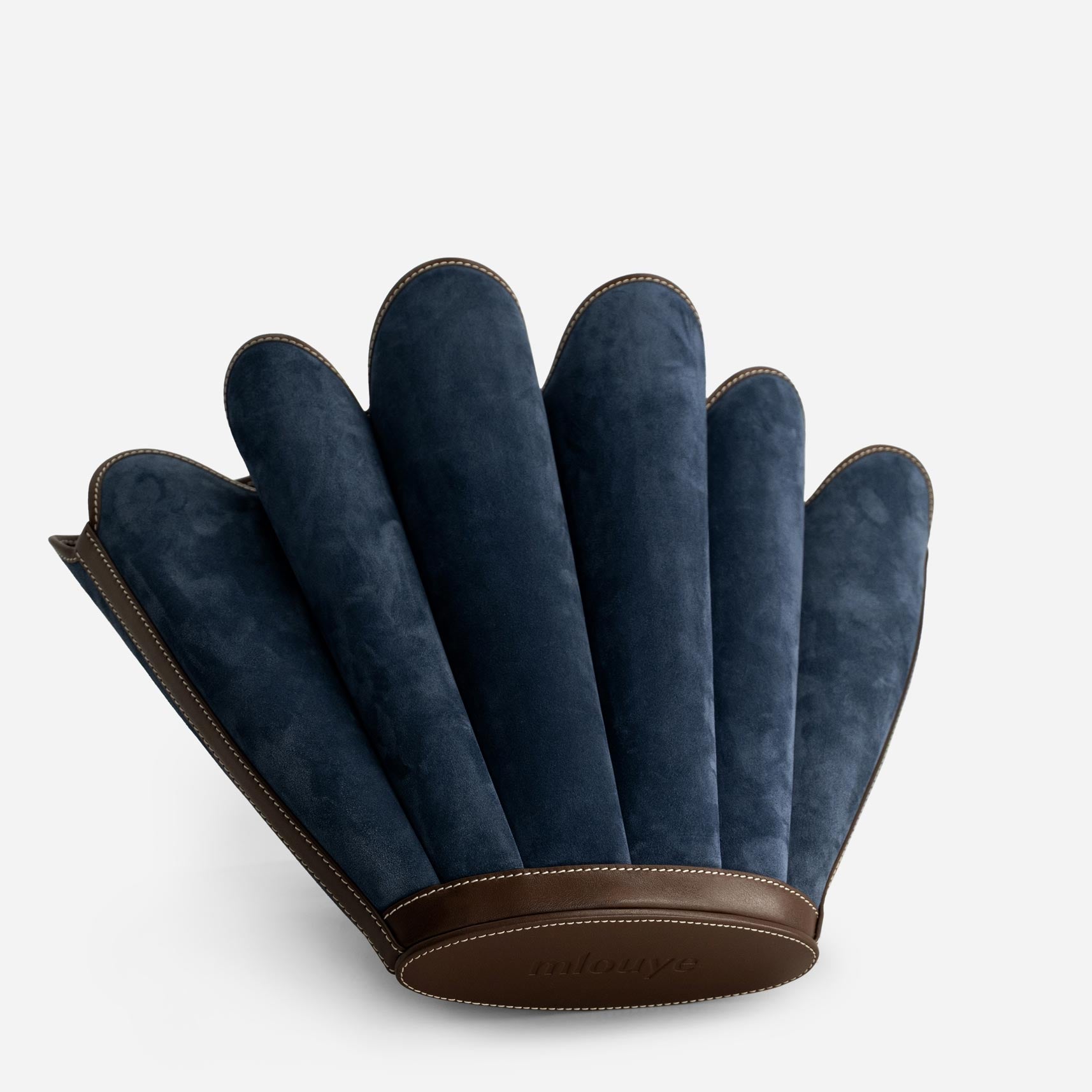 Seashell Tote - Suede Marine