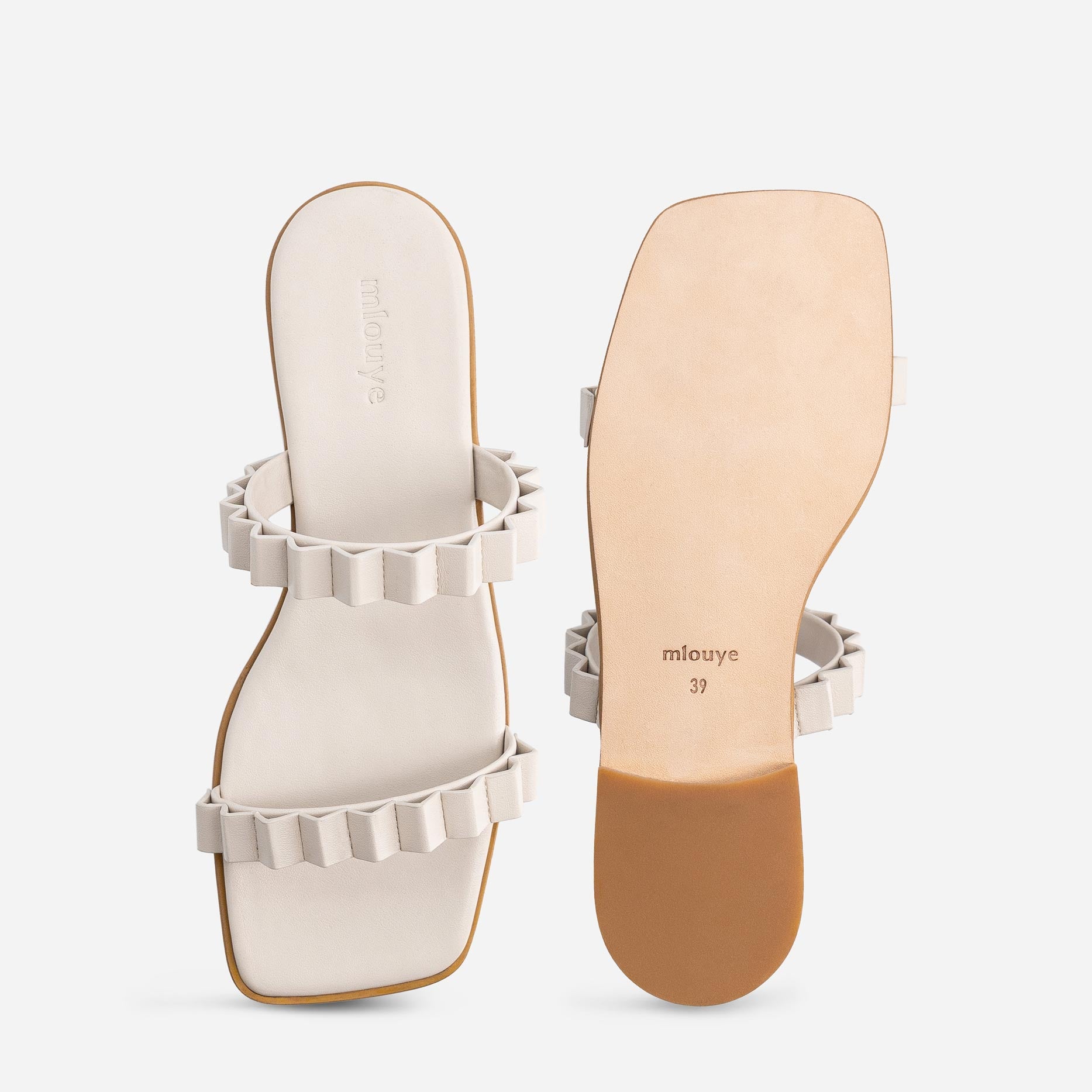Thelma Sandal - Dove