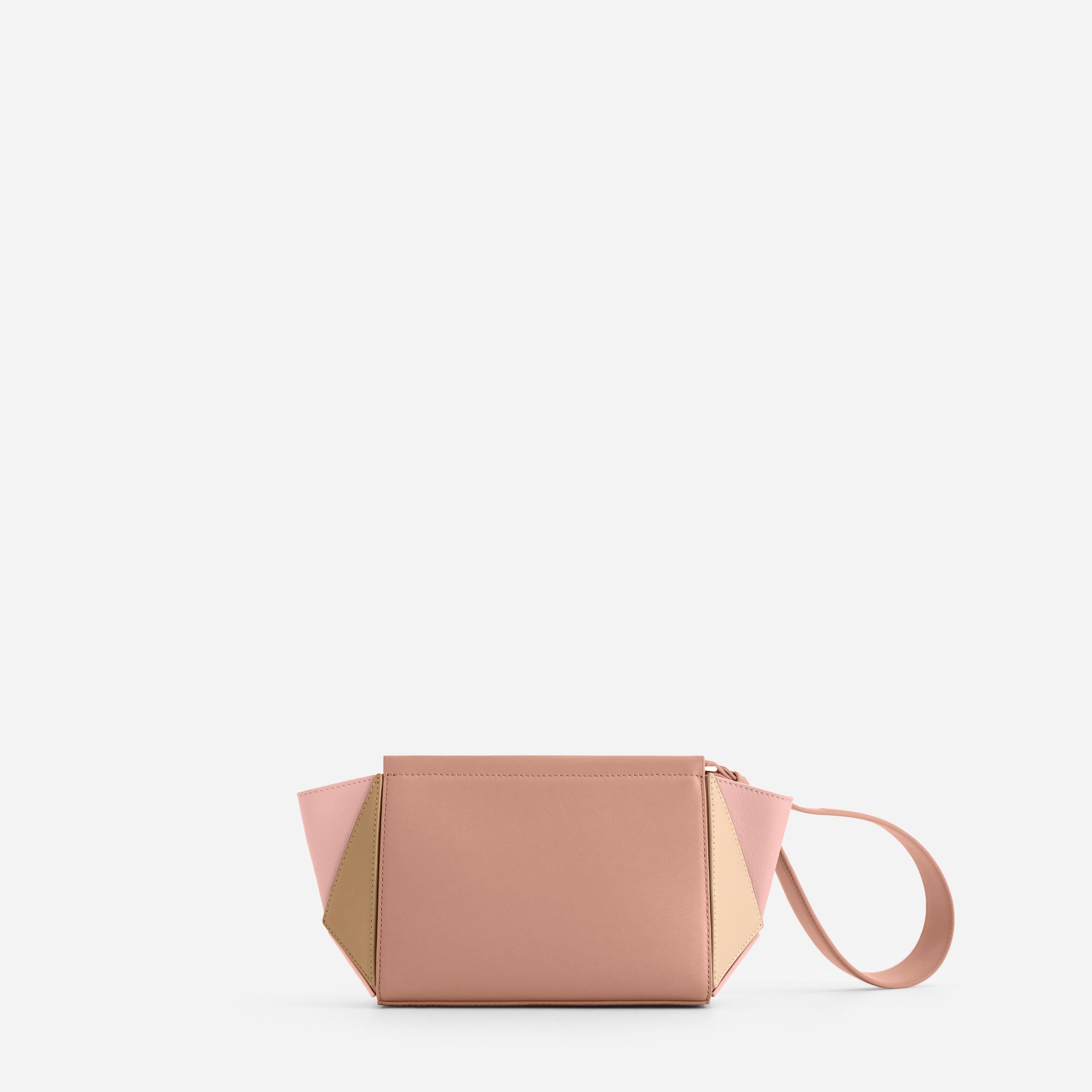 Small Triangle Pouch - Terracotta