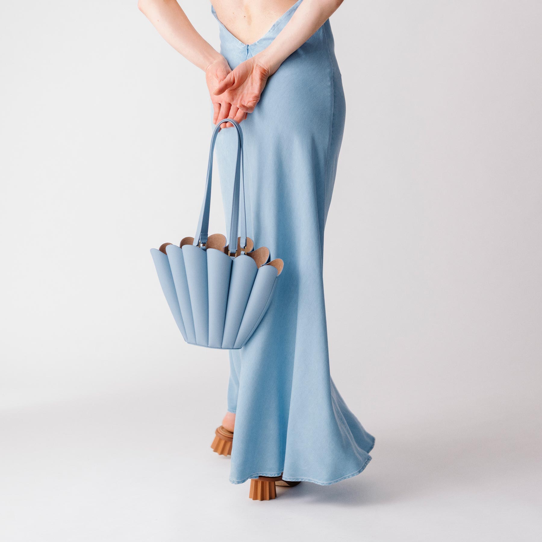 Mini Seashell Tote - Navy