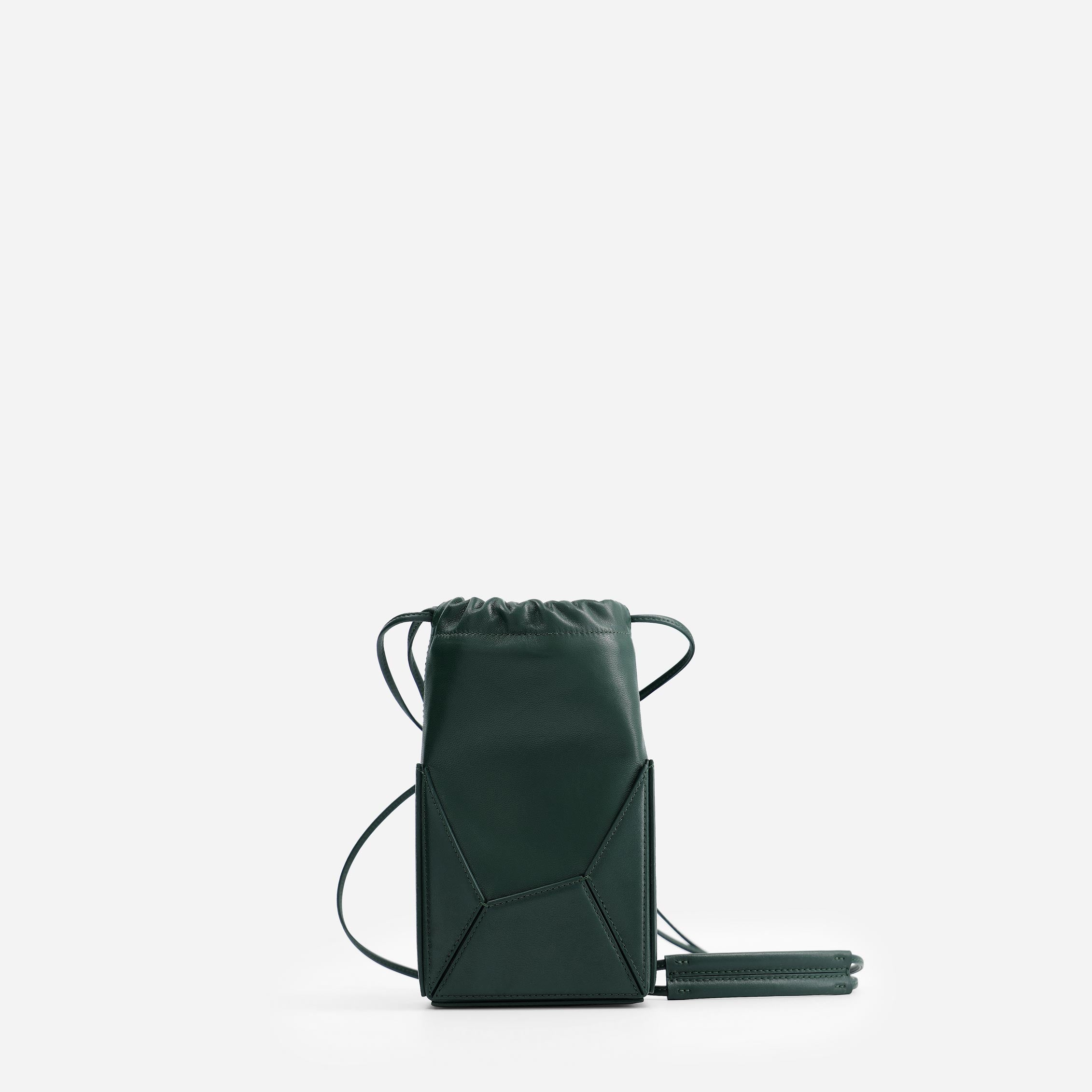 나오미 휴대폰 파우치 - 덕 그린