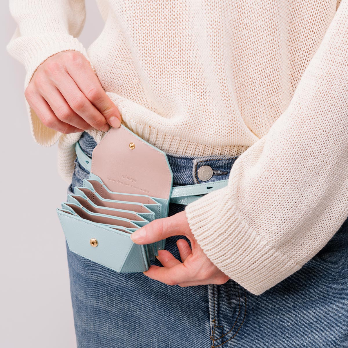 Naomi Mini Wallet - Mermaid Green