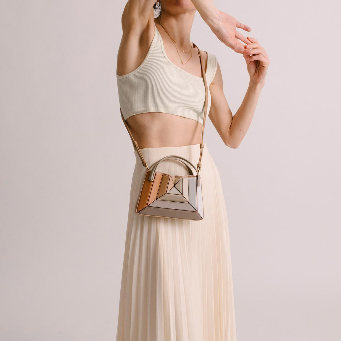 Mini Sera Tote - Milky