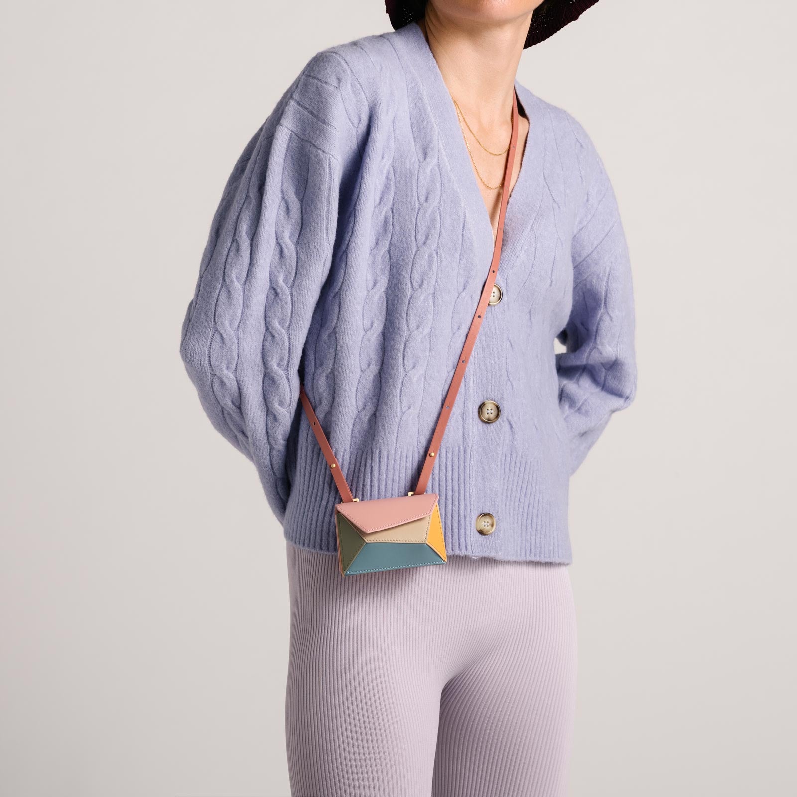 Naomi Mini Wallet - Peach